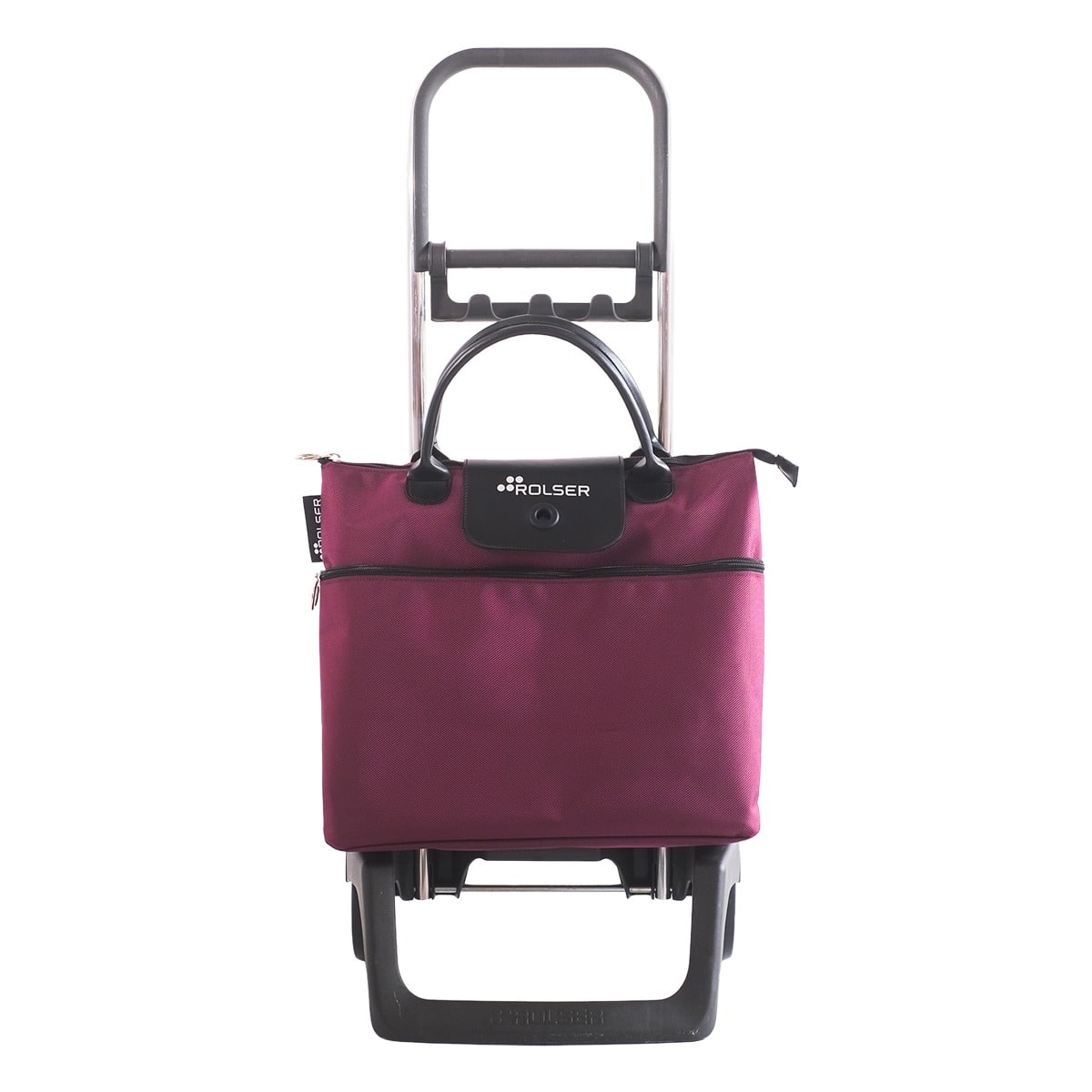 ROLSER ロルサー ショッピングカート キャリーカート キャリーバッグ お買い物カート メンズ レディース BELEZA 軽量 走行性 ショッピング お買い物 バッグ単品使用可 MFバーガンディ