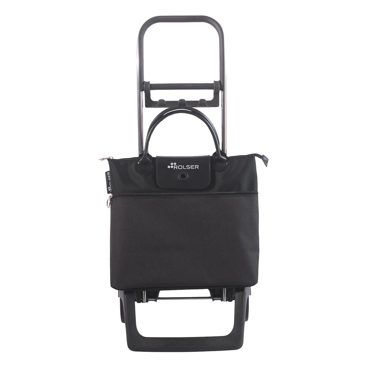 ROLSER ロルサー ショッピングカート キャリーカート キャリーバッグ お買い物カート メンズ レディース BELEZA 軽量 走行性 ショッピング お買い物 バッグ単品使用可 MFツイードブラック