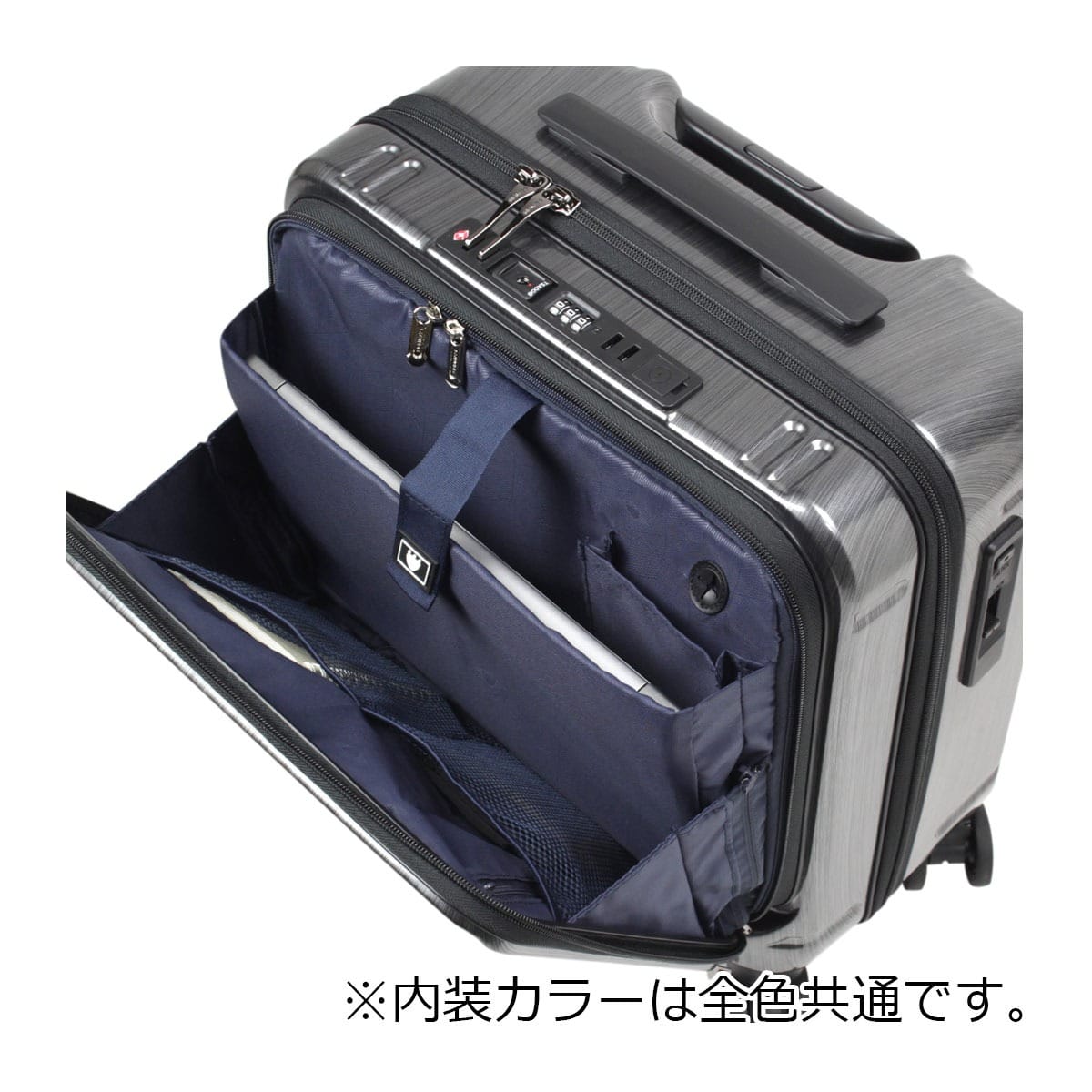 BERMAS バーマス スーツケース キャリーバッグ 機内持ち込み インターシティー 33L 60523 INTER CITY ビジネスキャリー 横型キャリー 旅行 トラベル キャリーバッグ トランク 旅行バッグ 軽量 シルバー 【22】シルバー -