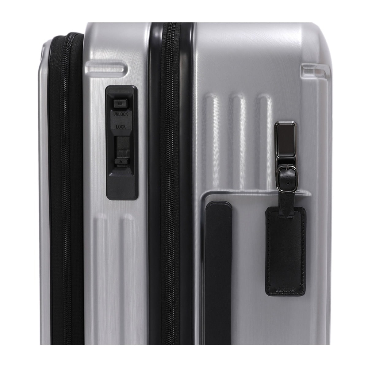 BERMAS バーマス スーツケース キャリーバッグ インターシティII 57L 64cm 4.2kg 60562 INTER CITY II ハードキャリー キャリーバッグ ビジネスキャリー トラベル 旅行 出張 ブラックヘアライン 【71】ブラックヘアライン -