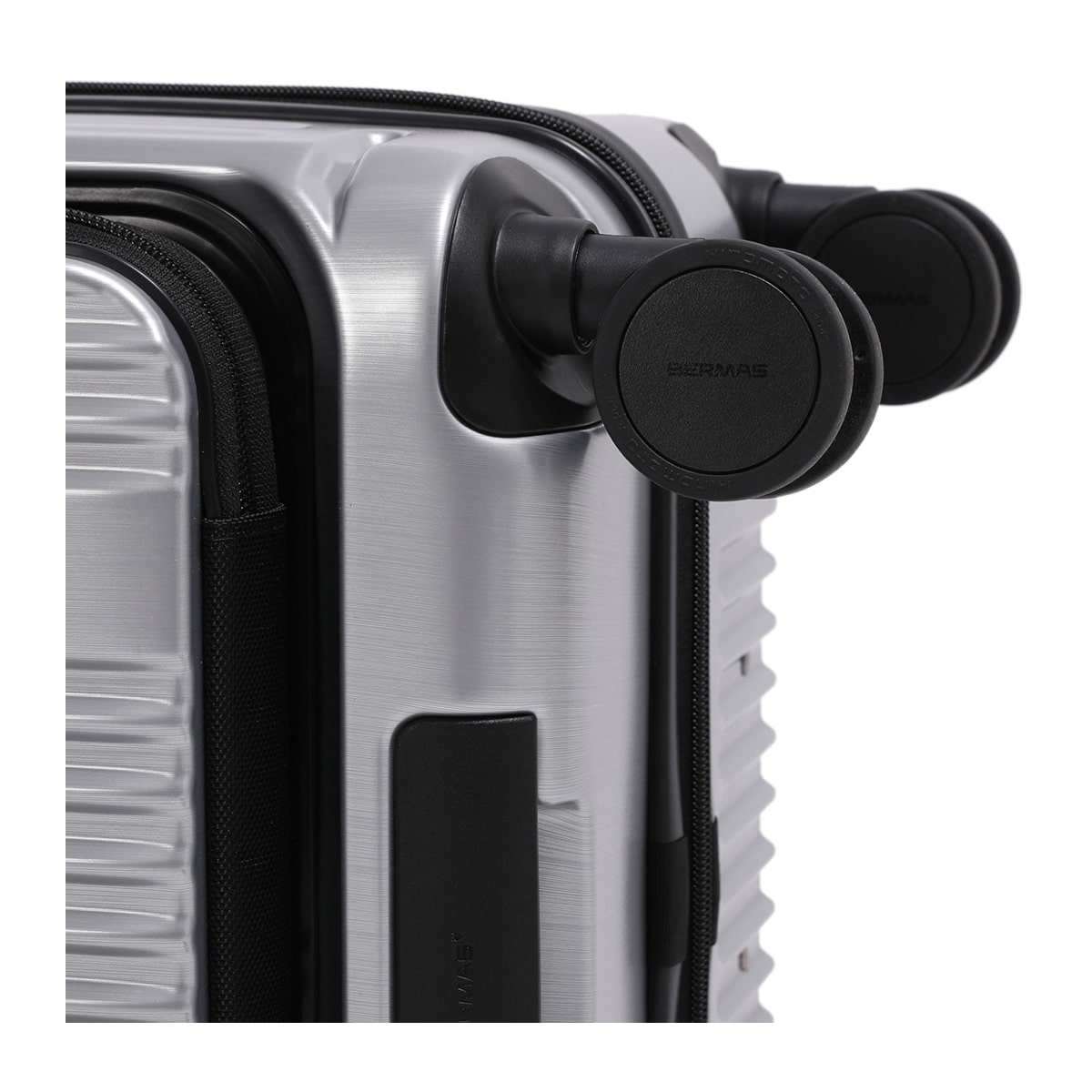 BERMAS バーマス スーツケース キャリーバッグ インターシティII 57L 64cm 4.2kg 60562 INTER CITY II ハードキャリー キャリーバッグ ビジネスキャリー トラベル 旅行 出張 ブラックヘアライン 【71】ブラックヘアライン -