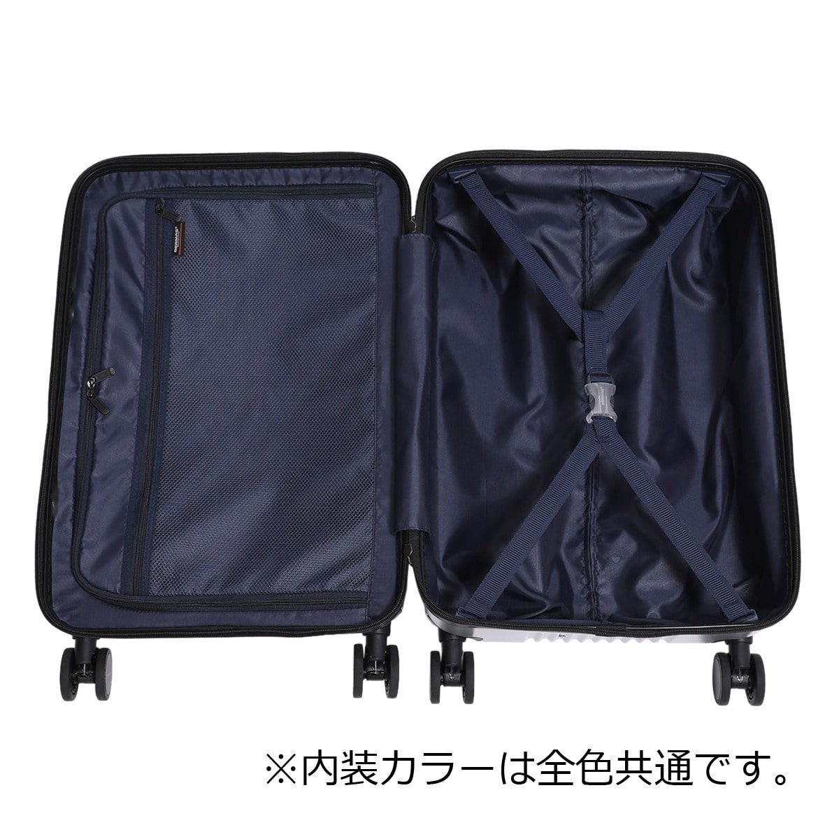 BERMAS バーマス スーツケース キャリーバッグ インターシティII 57L 64cm 4.2kg 60562 INTER CITY II ハードキャリー キャリーバッグ ビジネスキャリー トラベル 旅行 出張 ブラックヘアライン 【71】ブラックヘアライン -