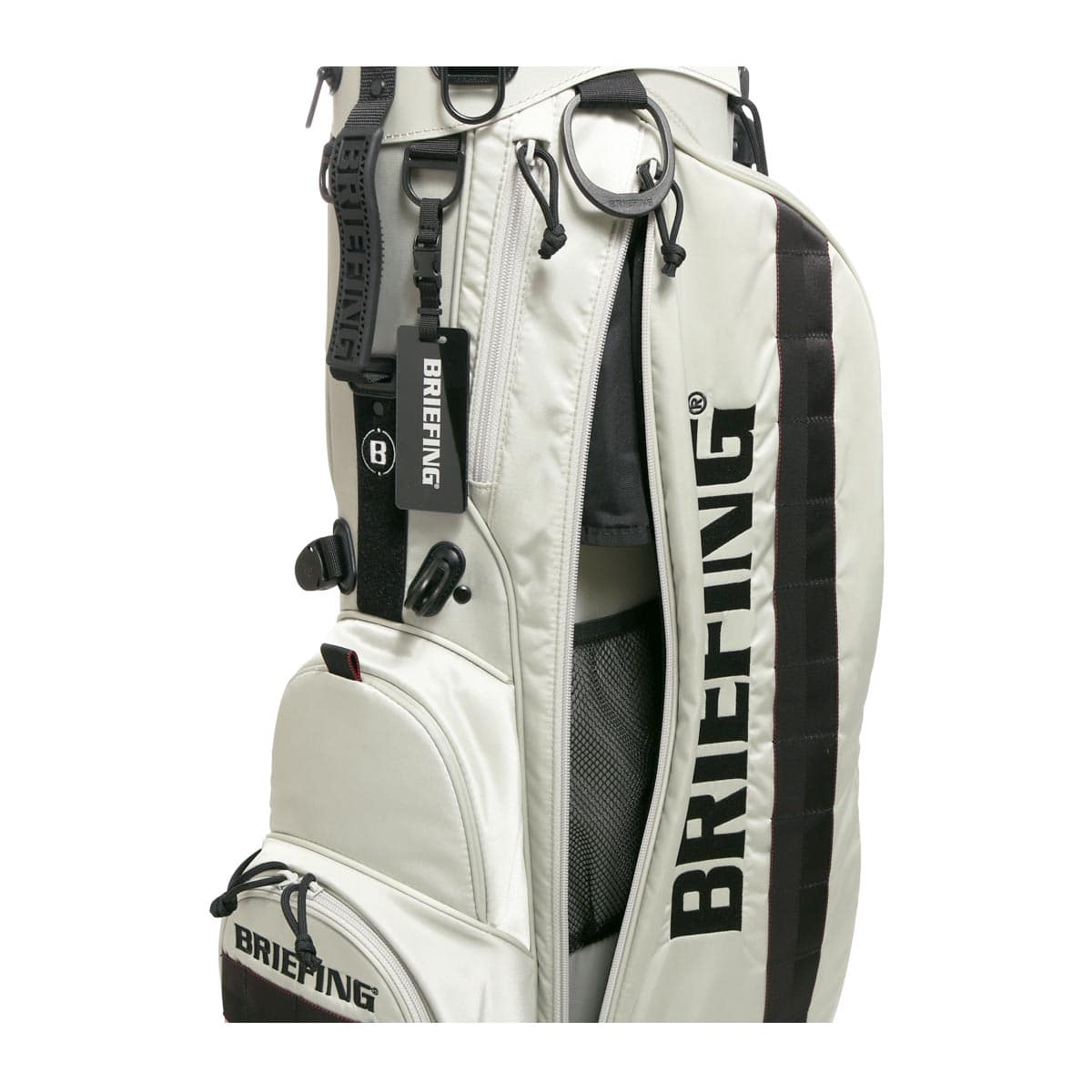 ブリーフィング ゴルフ キャディバッグ 5分割 9.5型 47インチ 3.3kg HOLIDAY COLLECTION メンズ レディース  BRG223D64 BRIEFING GOLF│ゴルフバッグ スタンド型 軽量 ホリデーコレクション 撥水 抗菌