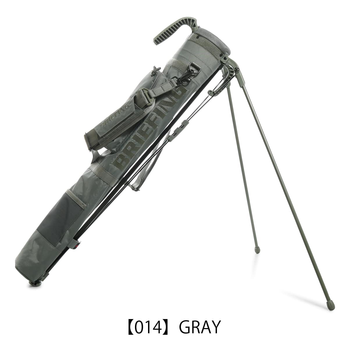 ブリーフィング ゴルフ クラブケース スタンドケース セルフスタンド 練習用 メンズ レディース BRG223G25 ウルフグレー SELF  STAND CARRY XP WOLF GRAY 軽量 防水 22AW