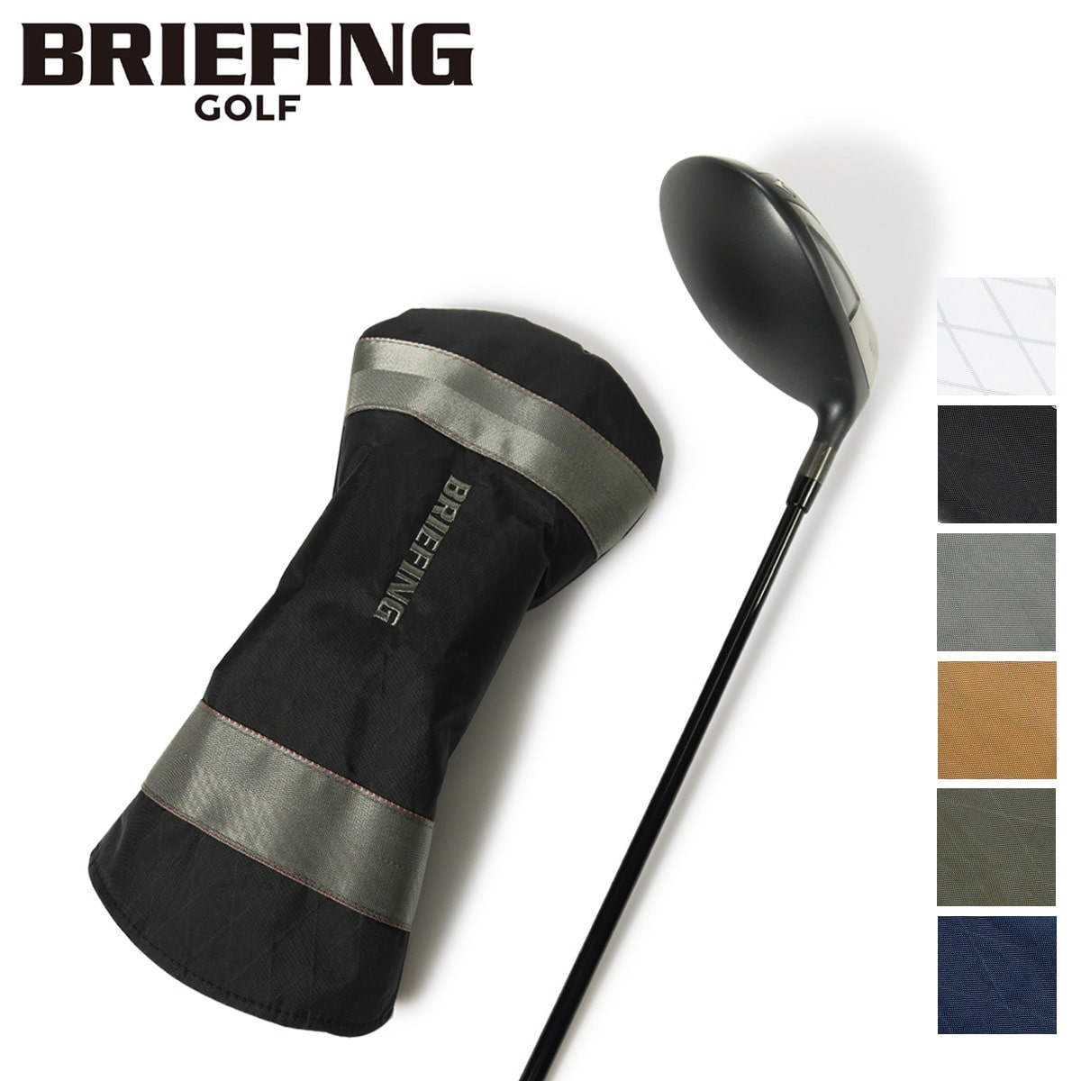 BRIEFING ブリーフィング ゴルフ ドライバーカバー ミルコレクション ウルフグレー BRG223G26 COYOTE
