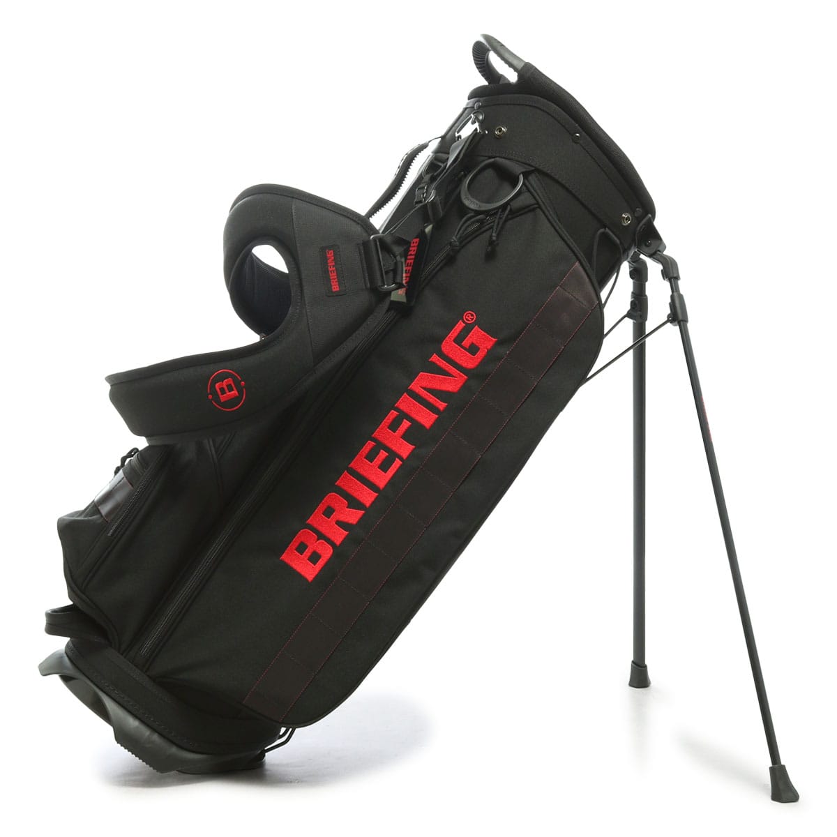 ブリーフィング ゴルフ キャディバッグ スタンド型 9.5型 4分割 3.75kg CR-4 #03 TL BRG231D07 BRIEFING |  撥水 ベーシック ゴルフバッグ