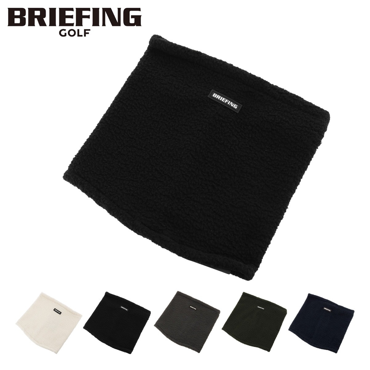 BRIEFING ブリーフィング ゴルフ ネックウォーマー BRG243F03 保温 防寒 スポーツ ネックゲイター ネックゲーター OLIVE