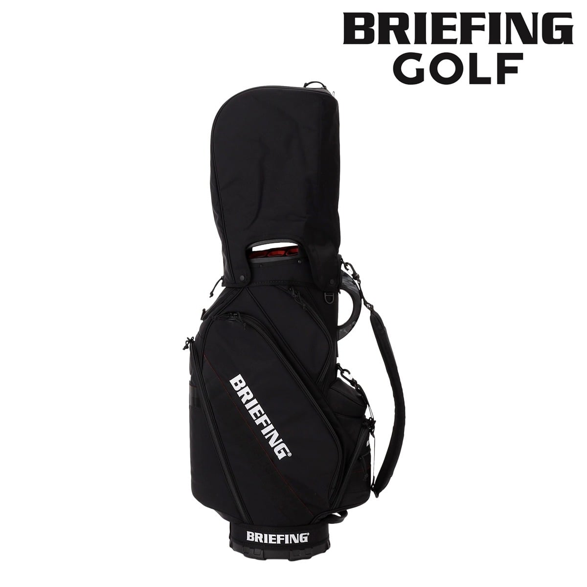 ブリ-フィング　BRIEFING キャディーバック 選べるノベルティ付】 ブリーフィング BRIEFING ゴルフ/キャディバッグ