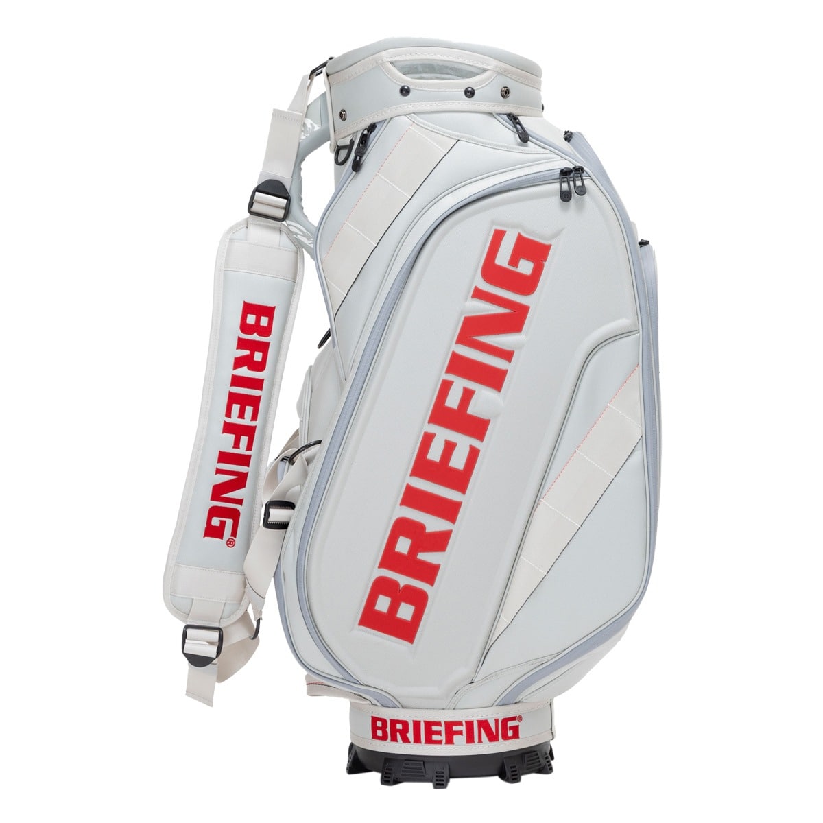 BRIEFING ブリーフィング ゴルフ キャディバッグ BRG253D02 SILVER