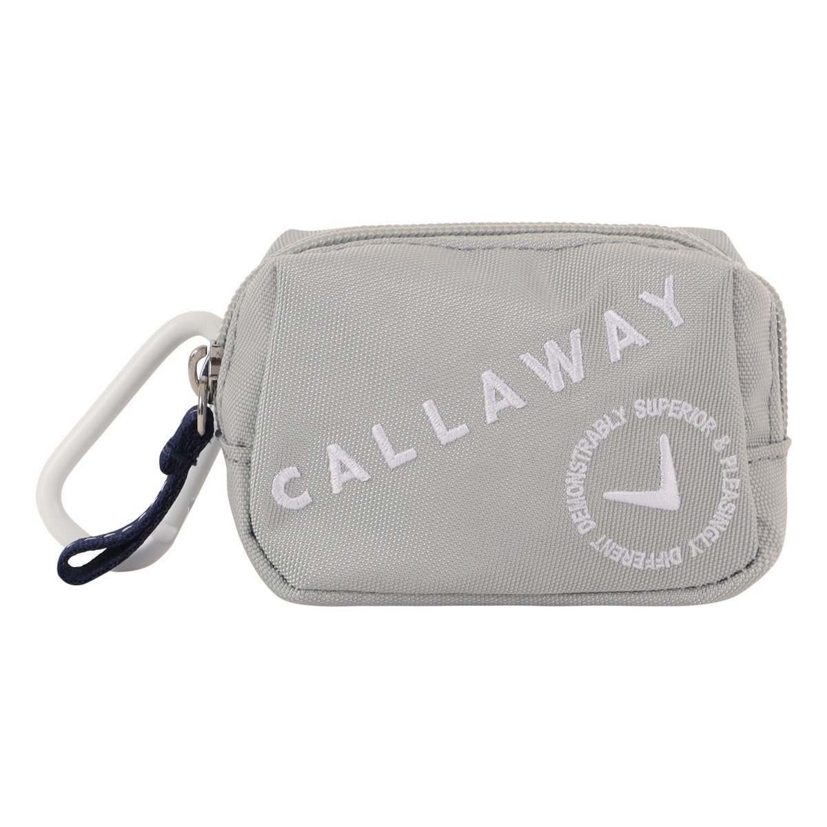Callaway キャロウェイ ゴルフ ボールケース 2個収納 アドバンス メンズ レディース ADVANCE ボールポーチ スポーツ グッズ グレー