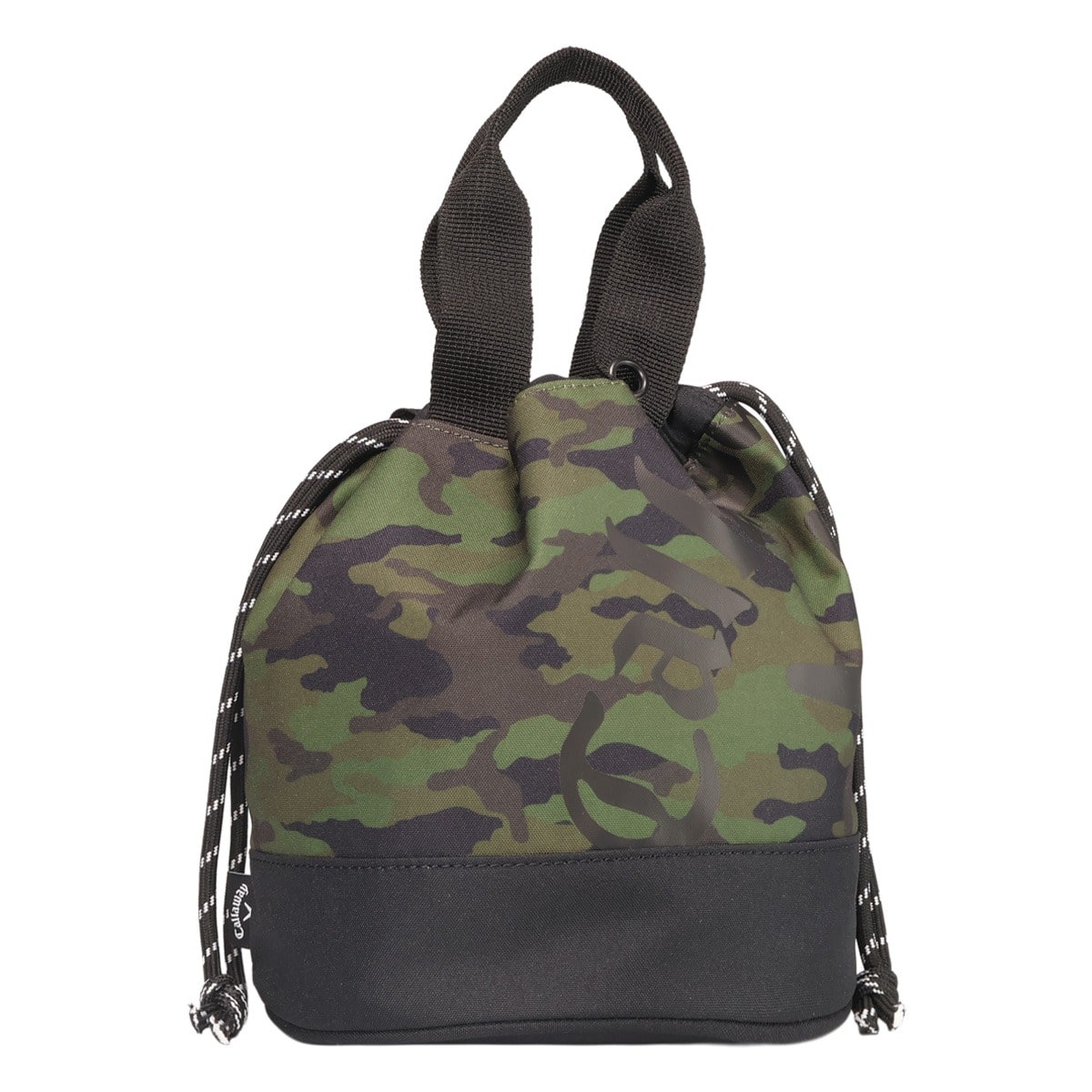 Callaway キャロウェイ ゴルフ ポーチ 巾着 ラウンドバッグ メンズ レディース -Active Pouch 25 JM 軽量 スポーツ アウトドア グッズ カモ