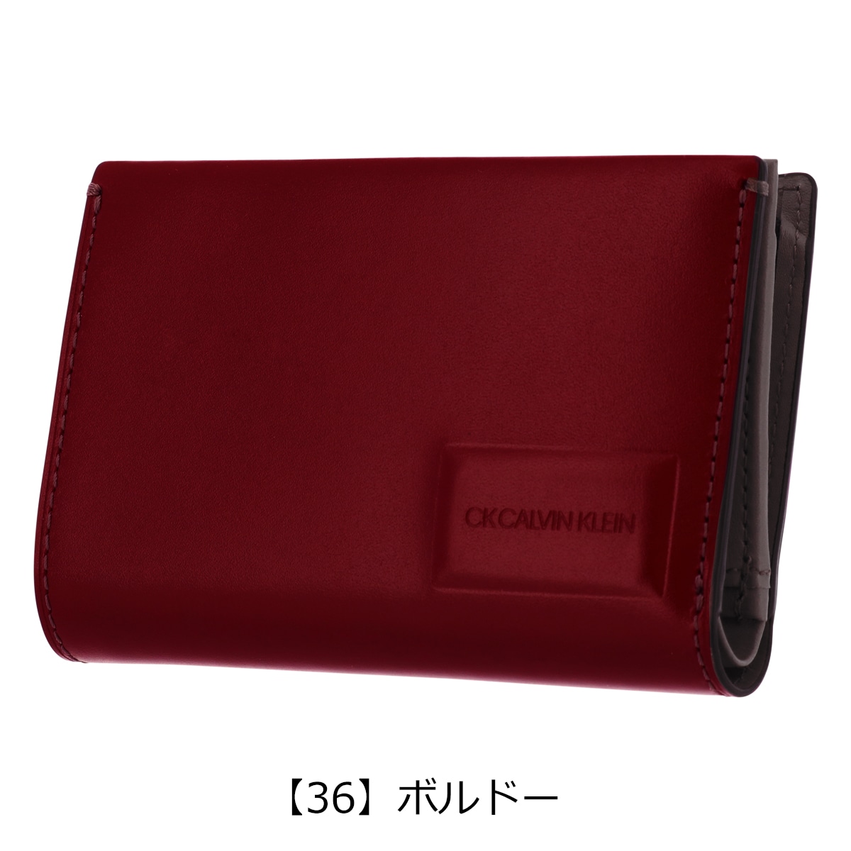 シーケー カルバンクライン 二つ折り財布 ミドルウォレット コンベックス 本革 レザー メンズ813624 日本製 │ CK CALVIN KLEIN  ミドル財布 牛革 プレゼント ギフト