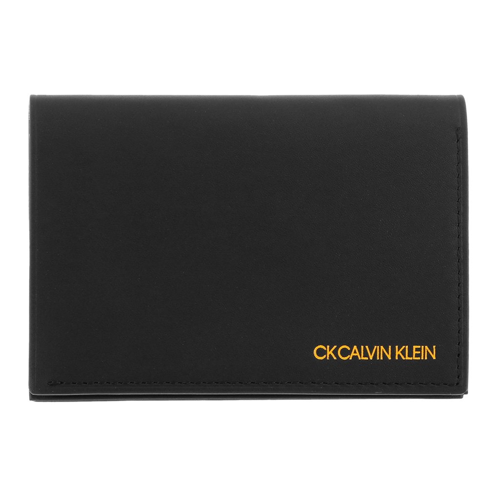 シーケー カルバンクライン 名刺入れ 薄型 メンズ レディース ゲイン 825611 CK CALVIN KLEIN カードケース パスケース 本革  牛革 レザー