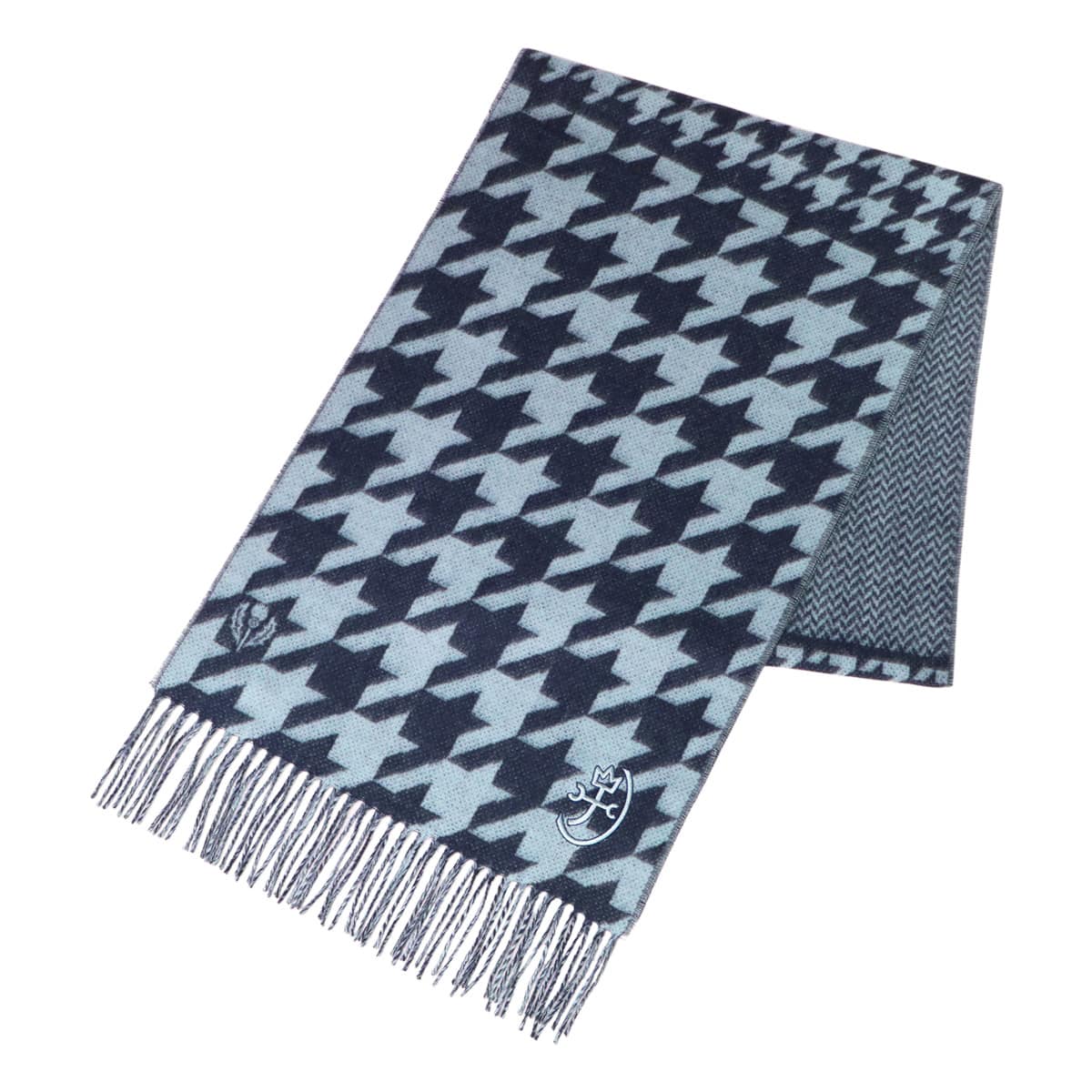 CASTELBAJAC SPORT カステルバジャック スポーツ ゴルフ マフラー メンズ cb-72144-82126 防寒 アウトドア ネイビー