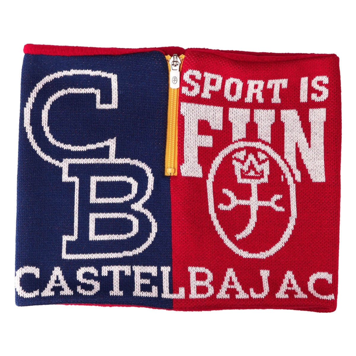 CASTELBAJAC SPORT カステルバジャック スポーツ ゴルフ ネックウォーマー メンズ cb-72344-82124 防寒 アウトドア ネイビー