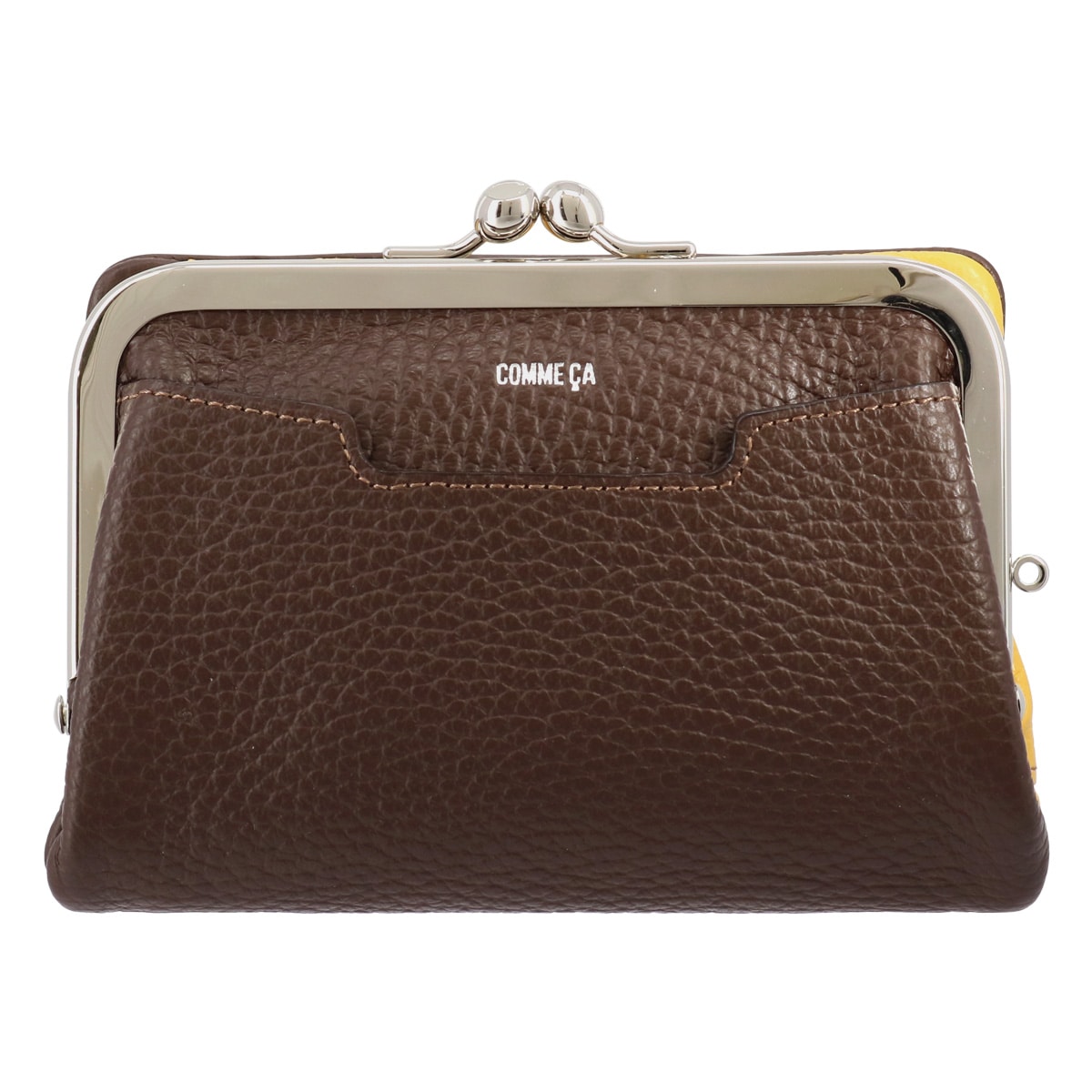 COMME CA コムサ 二つ折り財布 ボン・ボンシック 74792 ダークブラウン