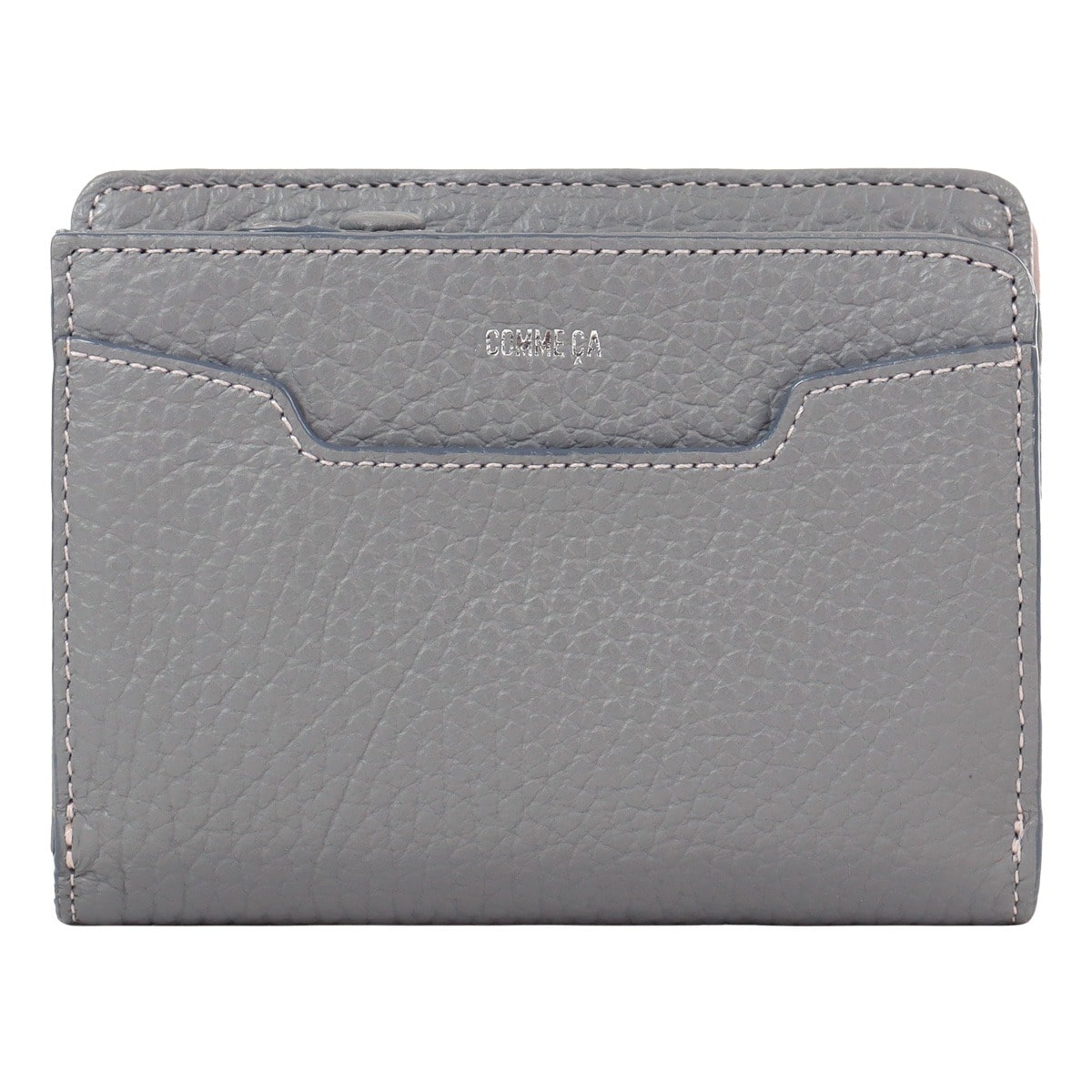 COMME CA コムサ 二つ折り財布 ボン・ボンシック 74793 グレージュ