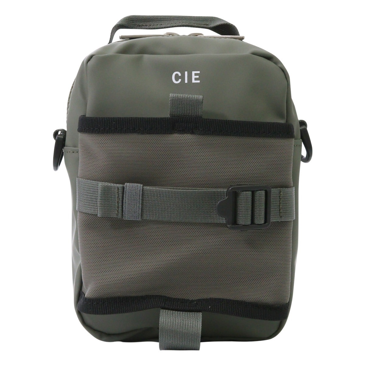 CIE シー ショルダーバッグ ミニショルダー GRID3 BOTTLE MINI SHOULDER BAG メンズ レディース 032067 グリッド3 ナイロン 防水 撥水 日本製 オリーブ