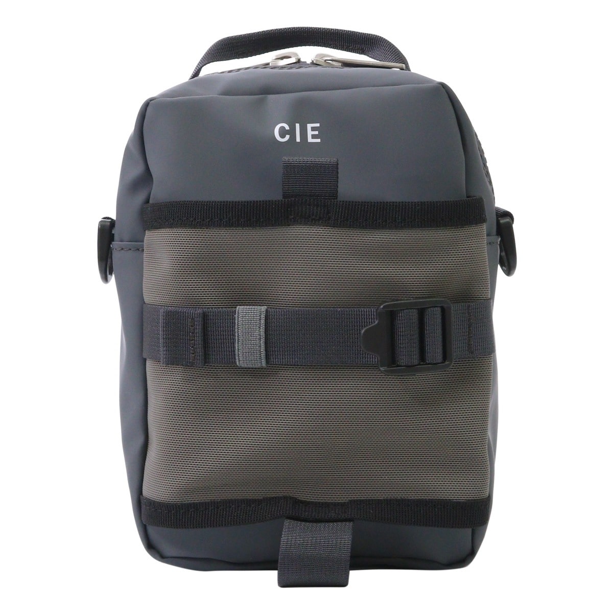 CIE シー ショルダーバッグ ミニショルダー GRID3 BOTTLE MINI SHOULDER BAG メンズ レディース 032067 グリッド3 ナイロン 防水 撥水 日本製 ネイビーグレー