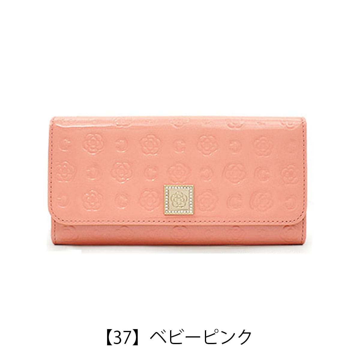 【低価新品】CLATHAS長札がま口財布ピンク 財布