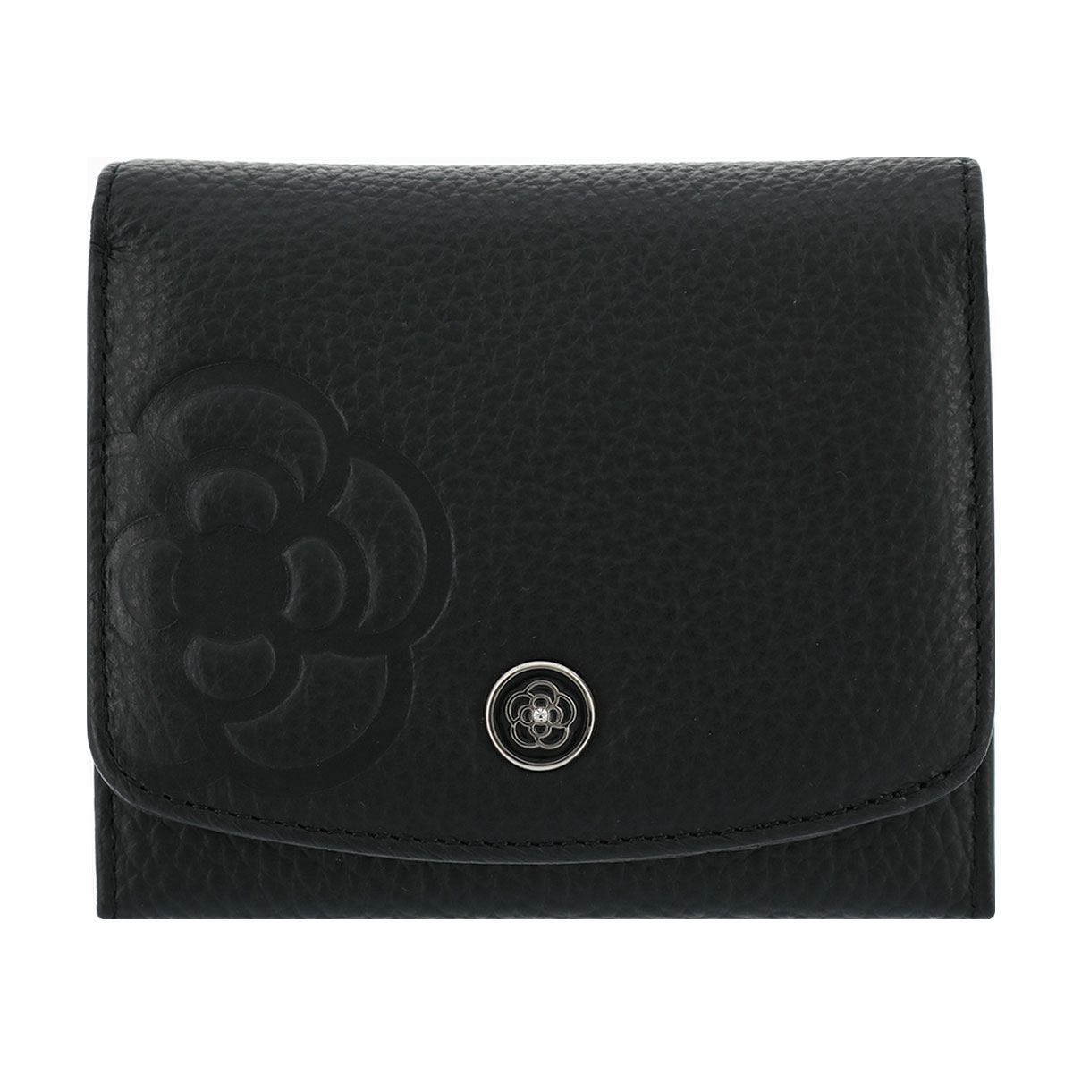 CLATHAS クレイサス 二つ折り財布 BOX型小銭入れ ラデュレ2 レディース ブラック