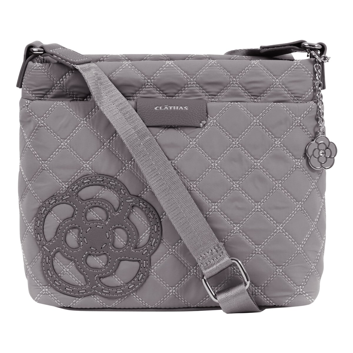 CLATHAS クレイサス ショルダーバッグ 大 カペラ 189555 レディース 斜め掛け キルティング 大人 上品 グレージュ