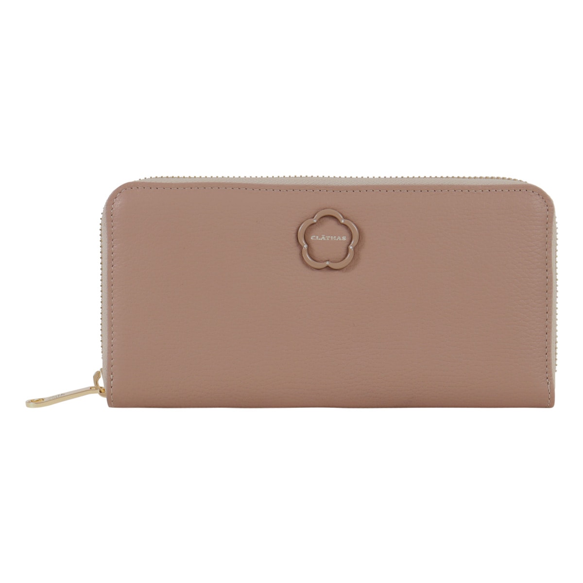 CLATHAS クレイサス 長財布 ラウンドファスナー レディース ブルトン 189901  グレージュ