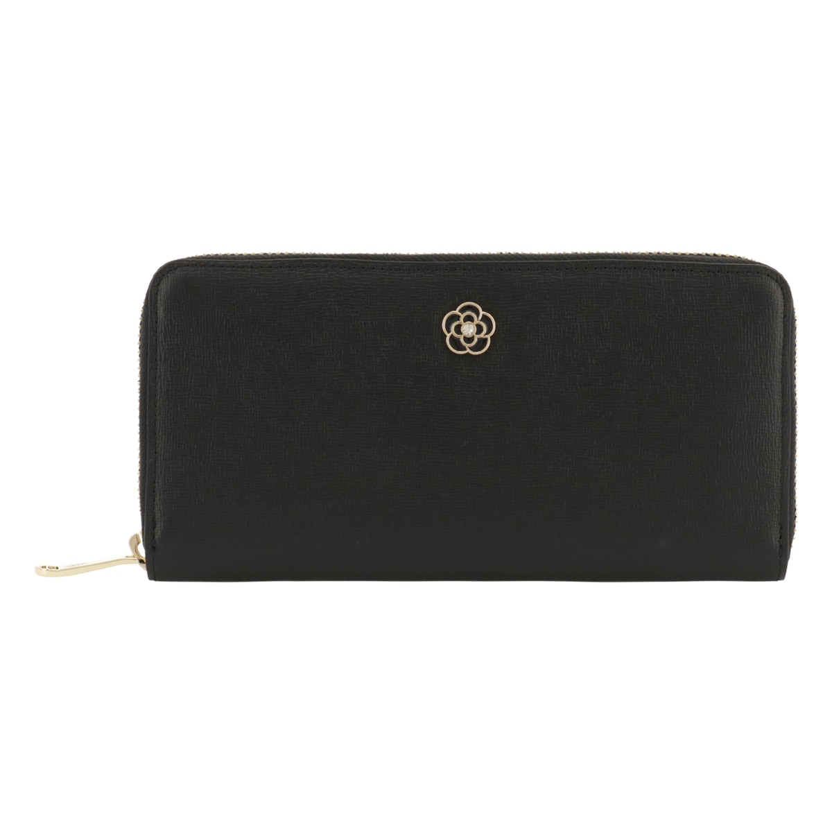 CLATHAS クレイサス 長財布 ラウンドファスナー 本革 レディース レミー 190140 牛革 レザー カメリア ブラック