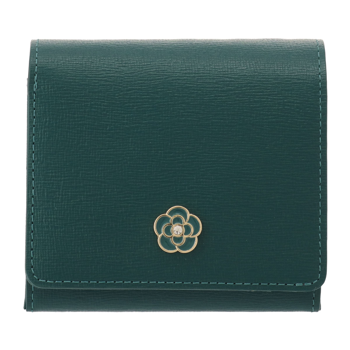 CLATHAS クレイサス 二つ折り財布 レディース レミー 190142 ミニ財布 カメリア グリーン