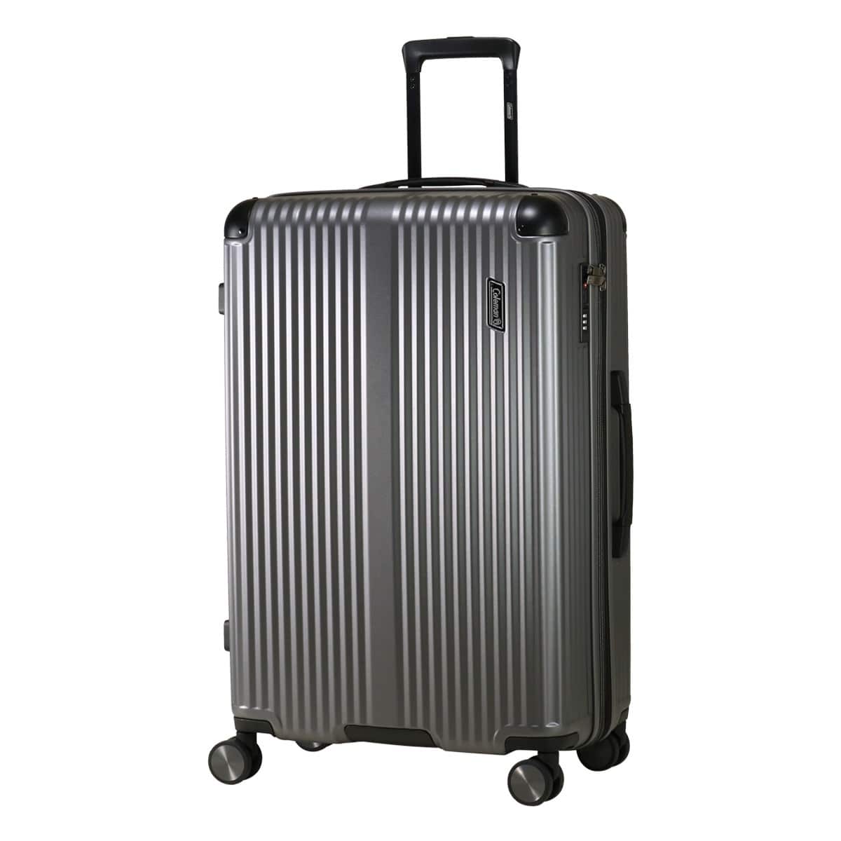 Coleman コールマン スーツケース TSAロック 91L 101L エキスパンダブル 68cm 4.7kg ALMITE フレーム 60004 キャリーケース 旅行 大きめ 当社限定カラー ガンメタ