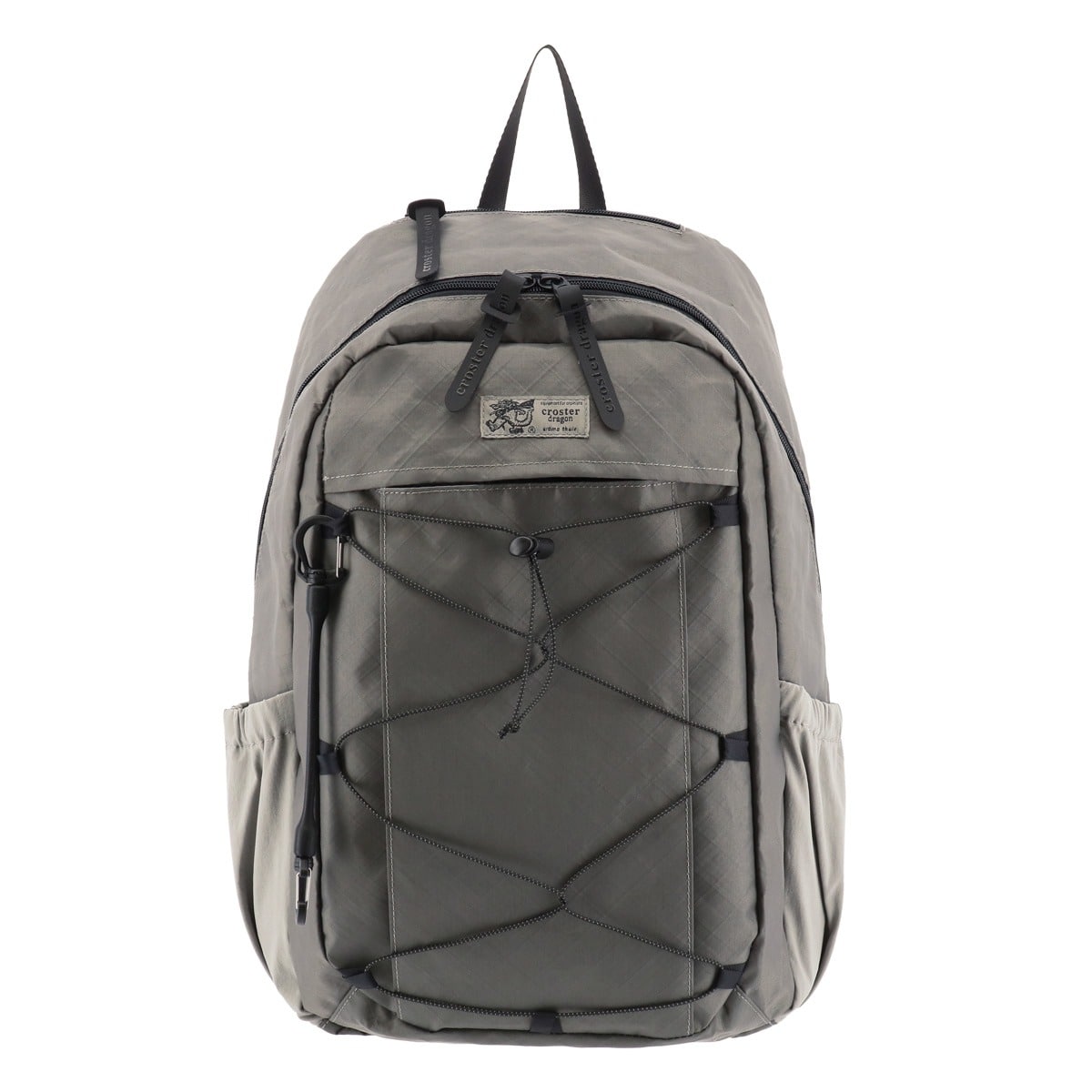 CROSTER DRAGON クロスタードラゴン リュック バックパック A4 3レイヤー 撥水ファスナー メンズ レディース CRDE-2002 EPXシリーズ グレー
