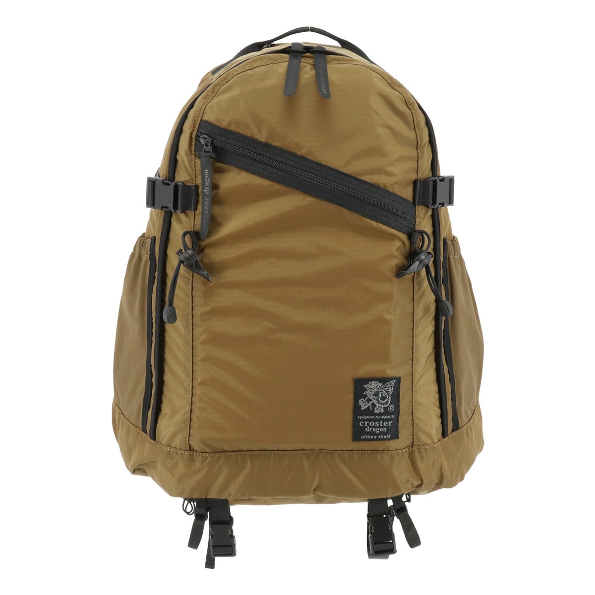CROSTER DRAGON クロスタードラゴン リュック バックパック A4 テフロン加工 撥水ファスナー メンズ レディース CRDF-1002 FRシリーズ コヨーテ