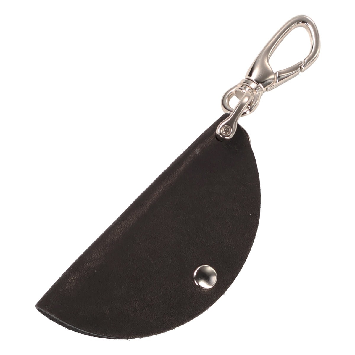 CRONY. クルニー キーケース キーチェーン カラビナ付き 3連 メンズ レディース 日本製 CRNU-04 牛革 レザー ブラック