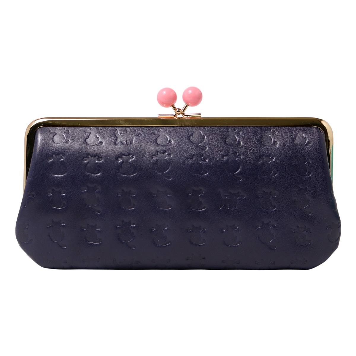 ESSENCE OF POISON エッセンスオブポイズン 長財布 がま口 DES-3504 ネイビー