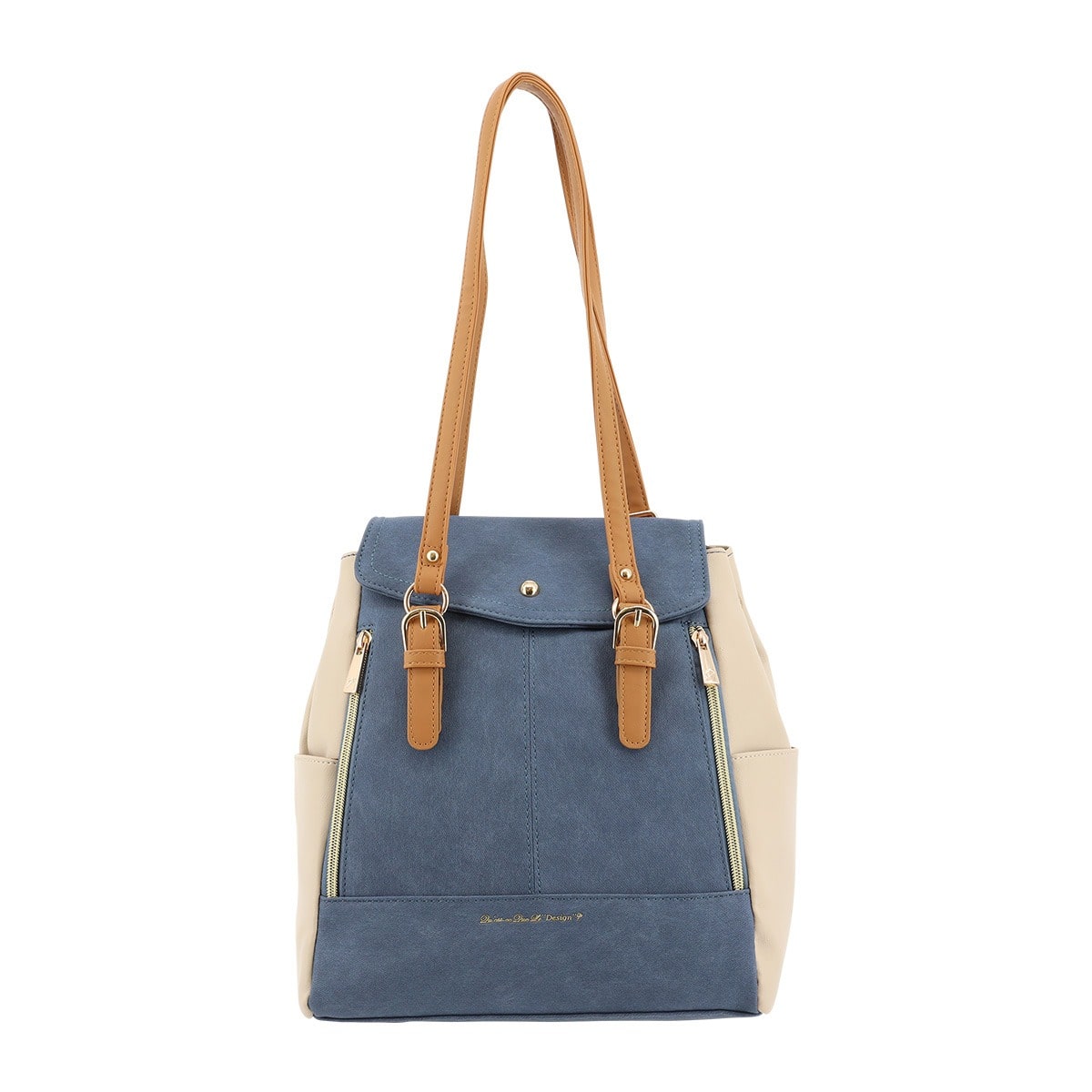 Quest ce Que Le Design ケスクルデザイン 2WAYリュック DM6-009 ブルー