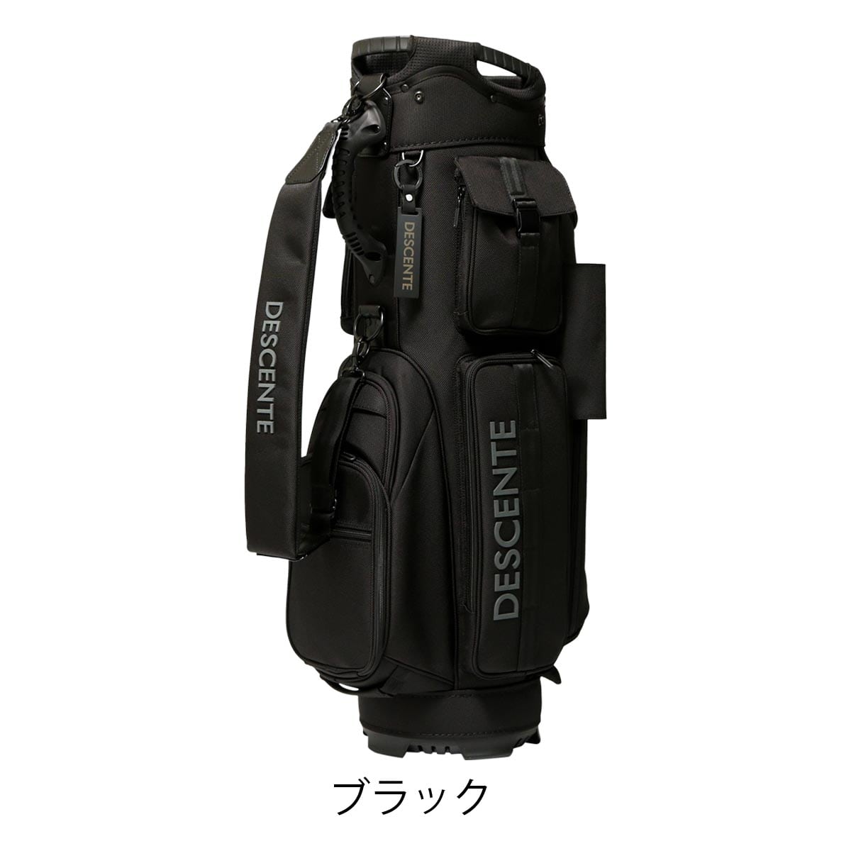 デサントゴルフ ゴルフ キャディバッグ 6分割 9型 47インチ 3.9kg メンズ DQBWJJ01 DESCENTE GOLF