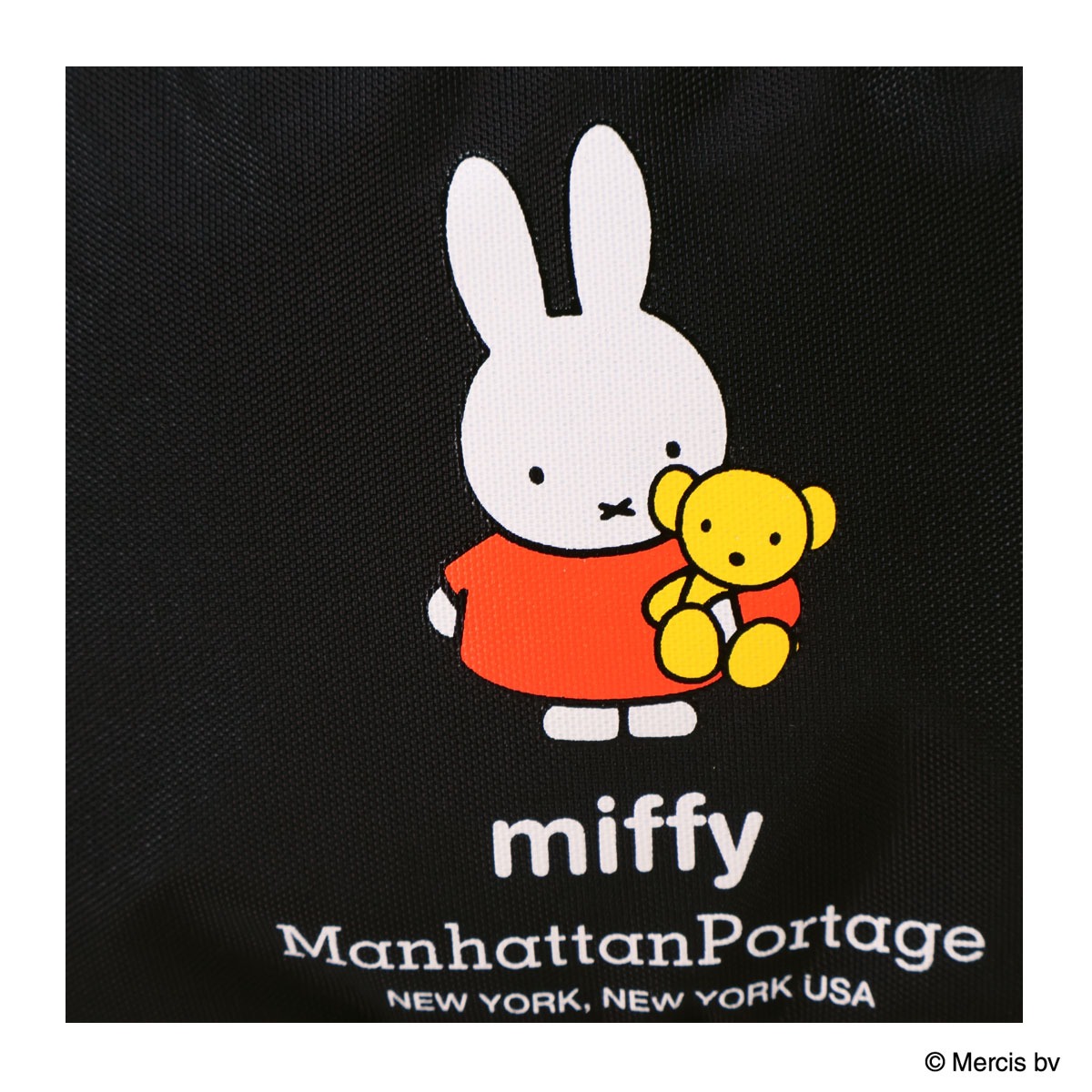 Manhattan Portage マンハッタンポーテージ miffy ミッフィー ショルダーバッグ サコッシュ ポシェット CORDURA DZPMF70 ブラック ブラック -