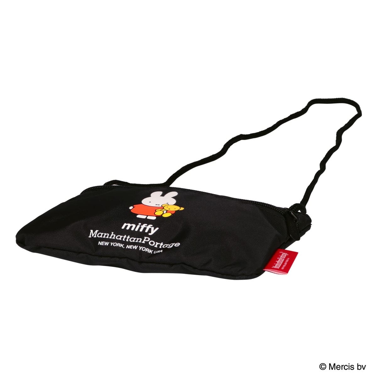 Manhattan Portage マンハッタンポーテージ miffy ミッフィー ショルダーバッグ サコッシュ ポシェット CORDURA DZPMF70 ブラック ブラック -