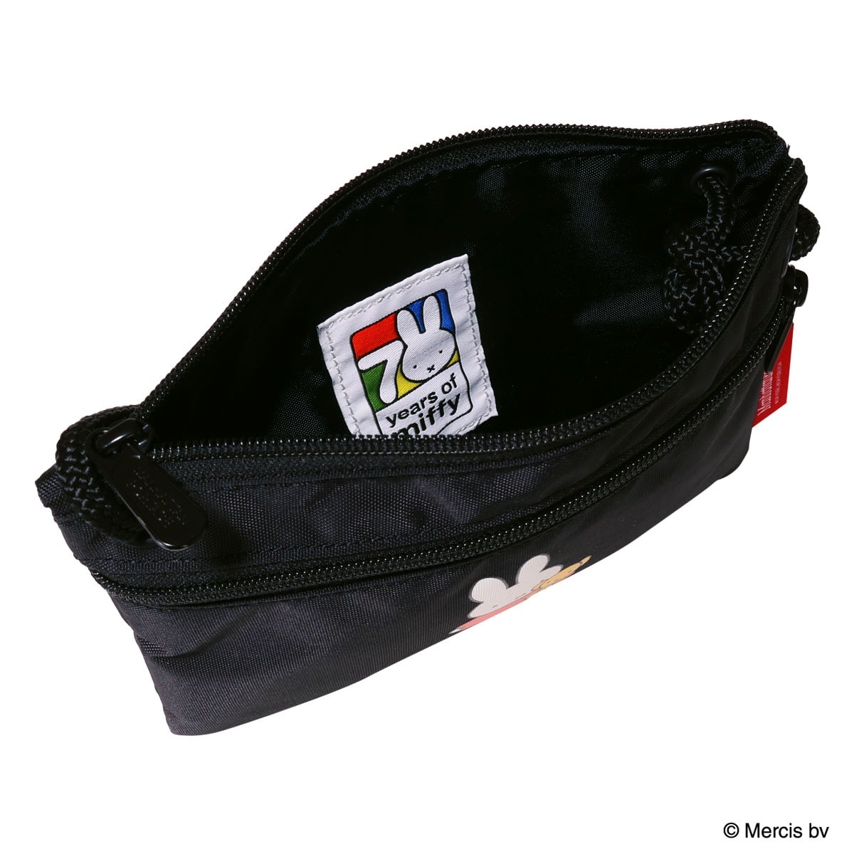 Manhattan Portage マンハッタンポーテージ miffy ミッフィー ショルダーバッグ サコッシュ ポシェット CORDURA DZPMF70 ブラック ブラック -