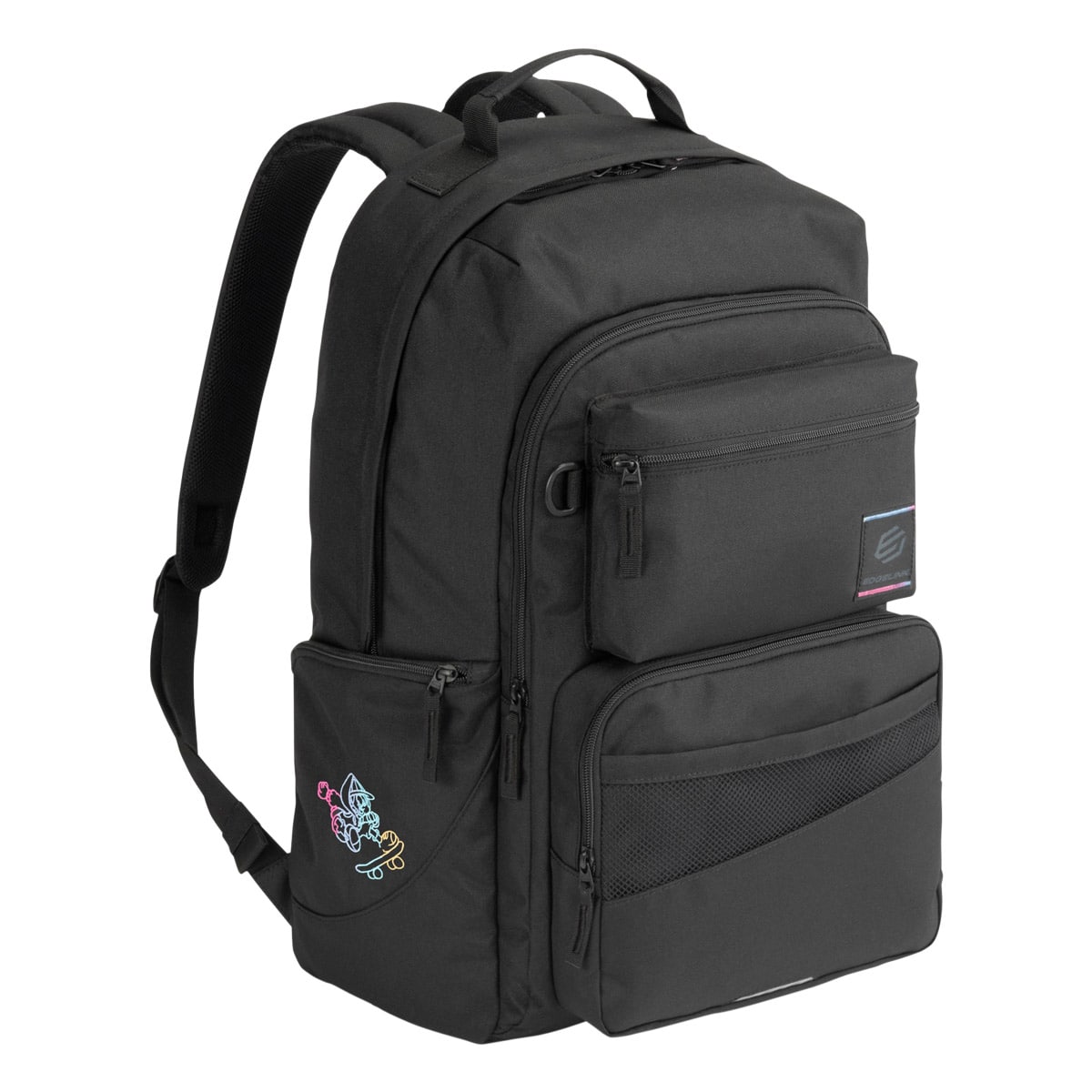 EDGELINK エッジリンク リュック B4 ×NEW JACK コラボ バックパック リュックサック デイパック スクールバッグ 60272 ポケットパックNJ 通学 学校 部活 クラブ 合宿 カジュアル スポーツ アウトドア ブラック