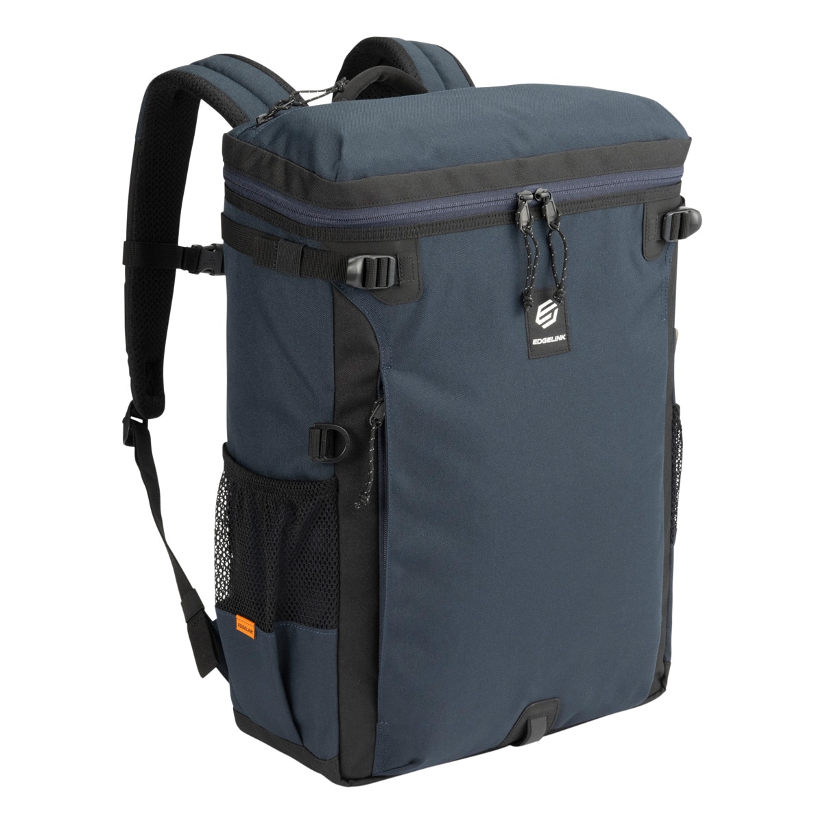 EDGELINK エッジリンク リュック B4 バックパック リュックサック デイパック スクールバッグ 60282 パークワイズ 通学 学校 部活 クラブ 合宿 カジュアル スポーツ アウトドア ネイビー