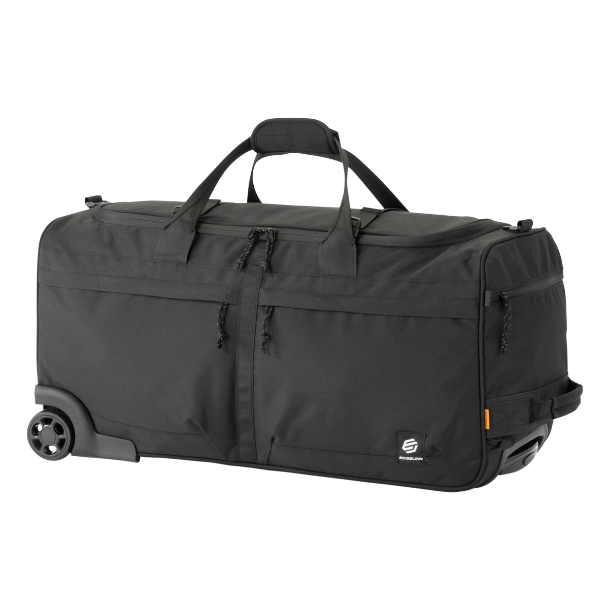 EDGELINK エッジリンク ボストンキャリー ボストンバッグ 2輪キャリー キャリーバッグ ショルダーバッグ 軽量 メンズ 60291 エアロクルーズ 旅行 トラベル 出張 合宿 部活 スポーツ カジュアル ストリート ブラック