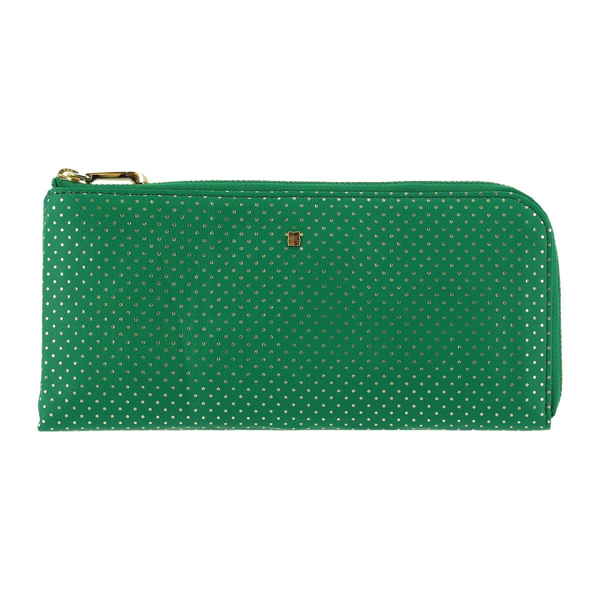 efffy エフィー 長財布 L字ファスナー レディース ET2-001 日本製 グリーン