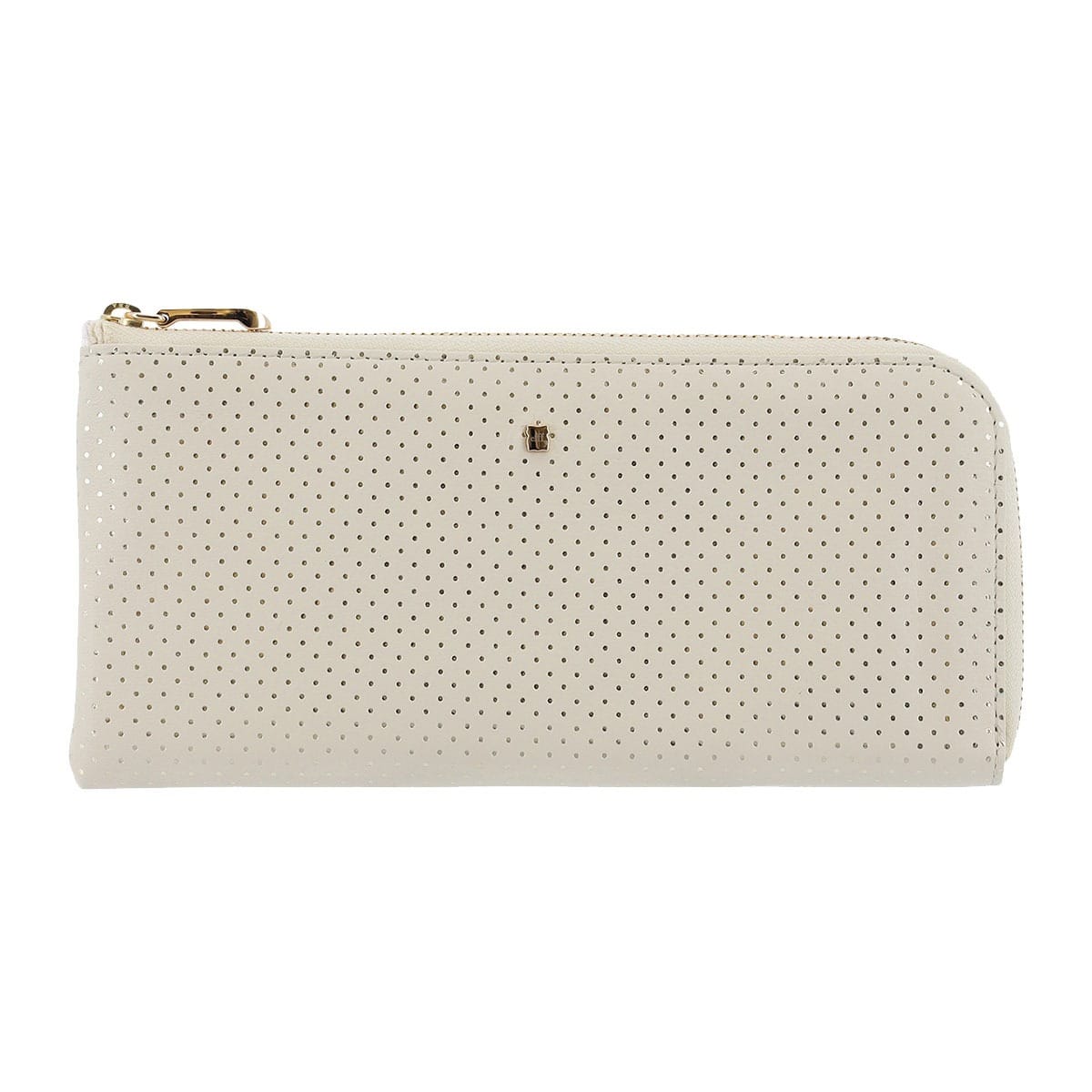 efffy エフィー 長財布 L字ファスナー レディース ET2-001 日本製 アイボリー