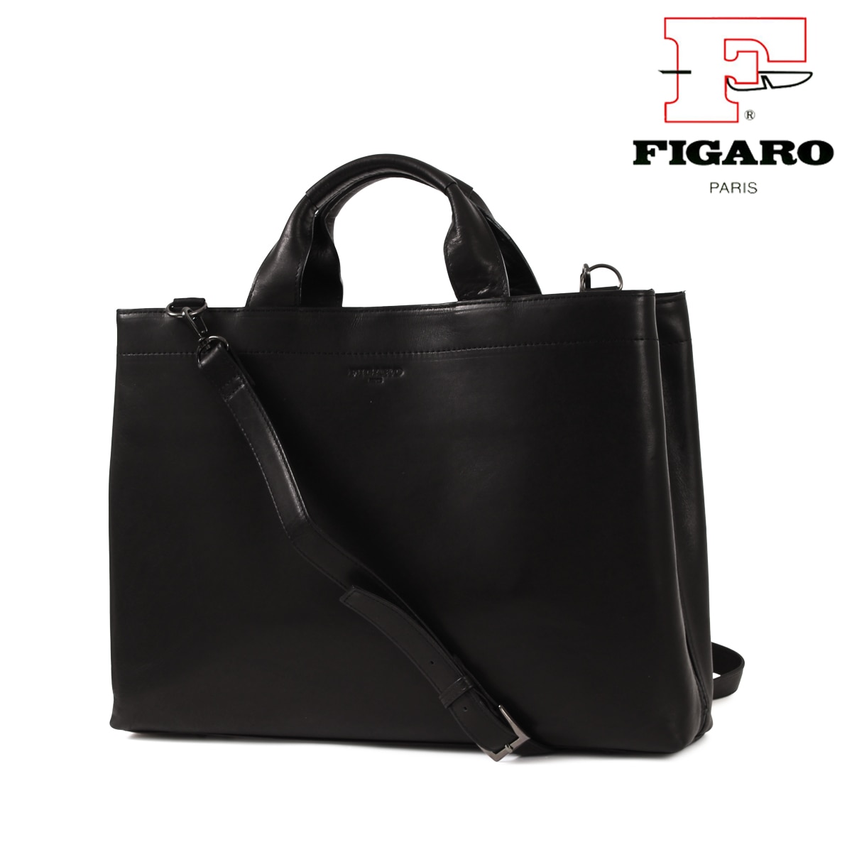 フィガロ ブリーフケース A4 2WAY メンズ 日本製 , 17103 ビス FIGARO ビジネスバッグ ショルダーバッグ