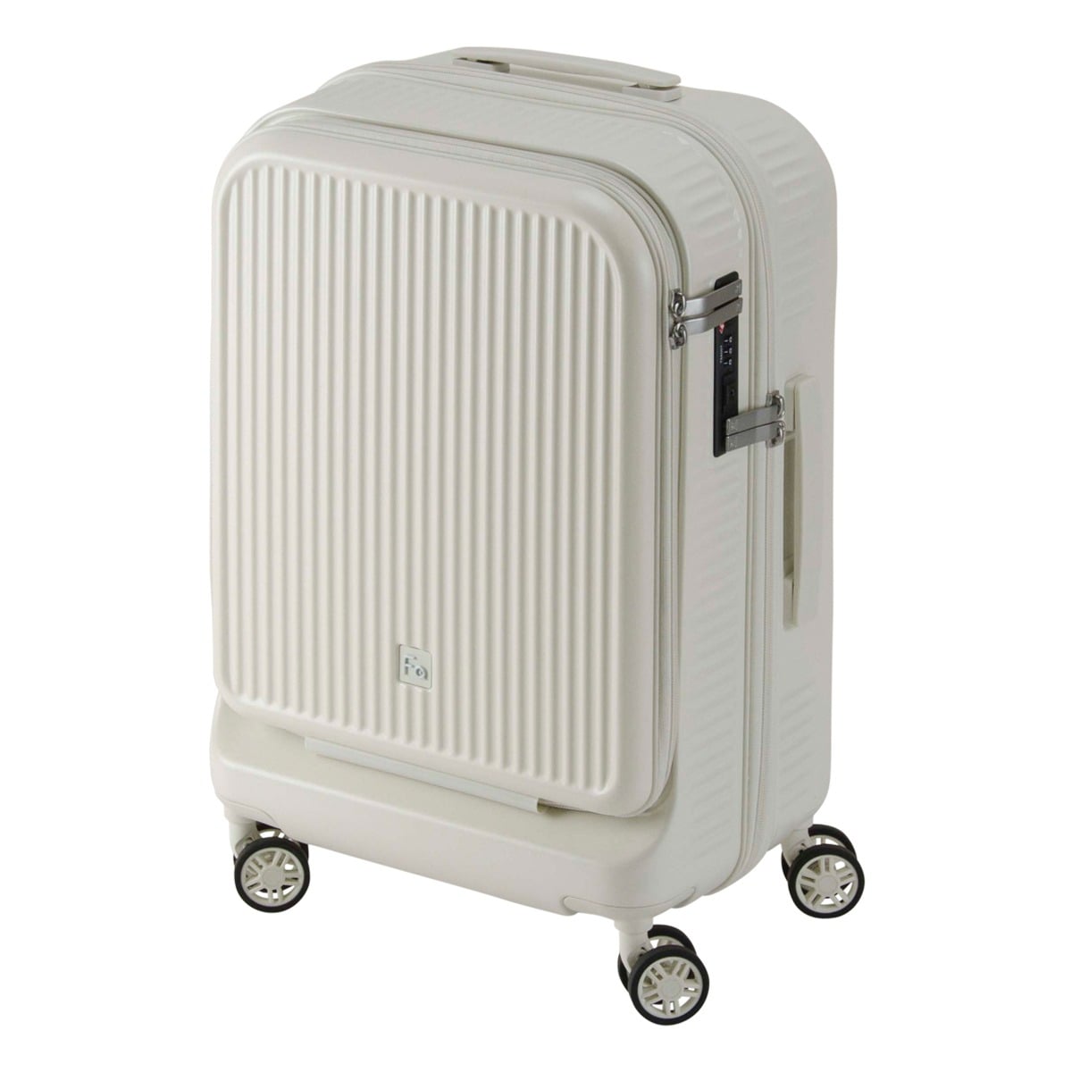 FREQUENTER フリクエンター スーツケース キャリーバッグ 機内持ち込み TSAロック 33L 54cm 2.4kg 超軽量シリーズ 1-511 アウラ 低ノイズ ダブルキャスター クリーム