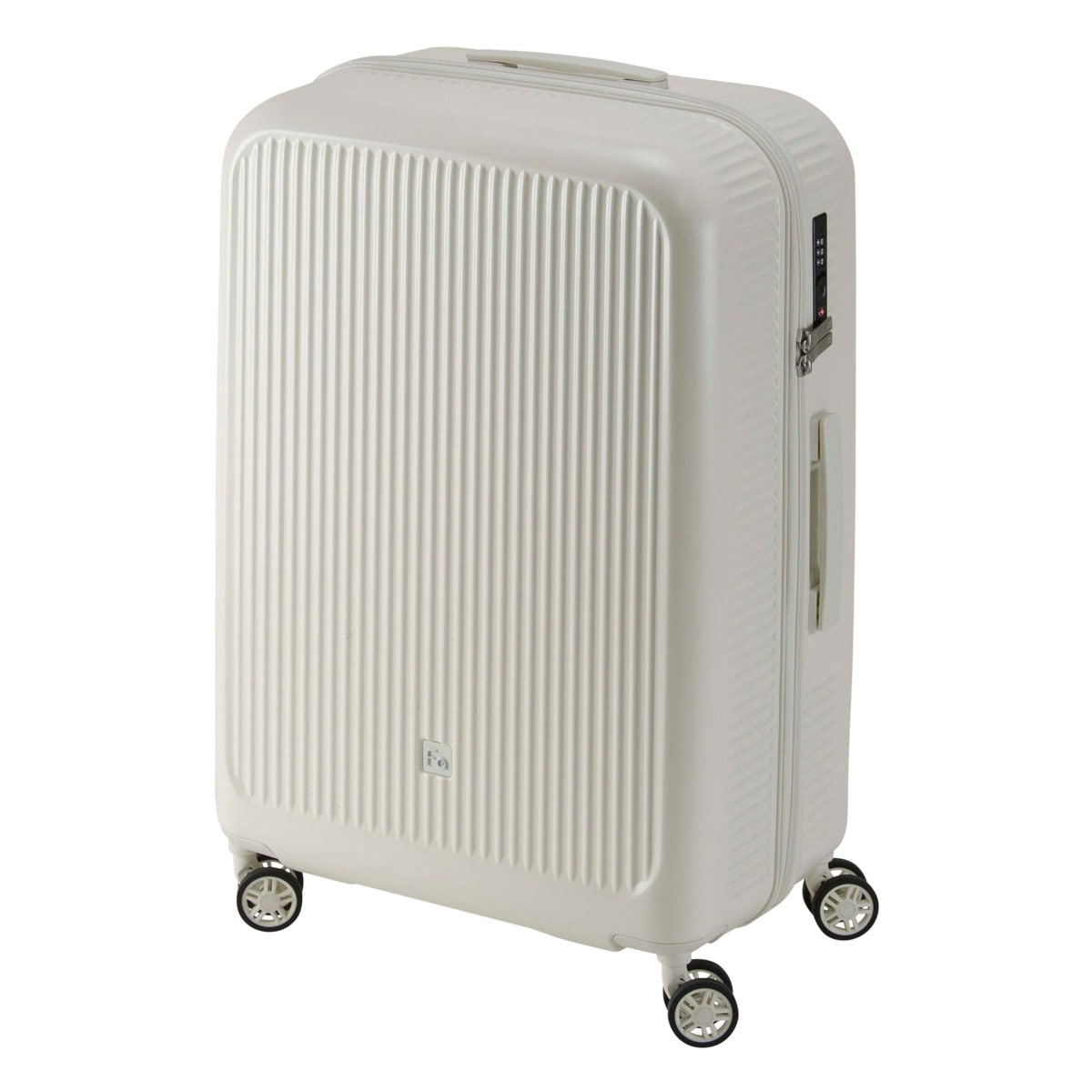 FREQUENTER フリクエンター スーツケース キャリーバッグ TSAロック 58L 65cm 2.7kg 超軽量シリーズ 1-512 アウラ 低ノイズ ダブルキャスター クリーム