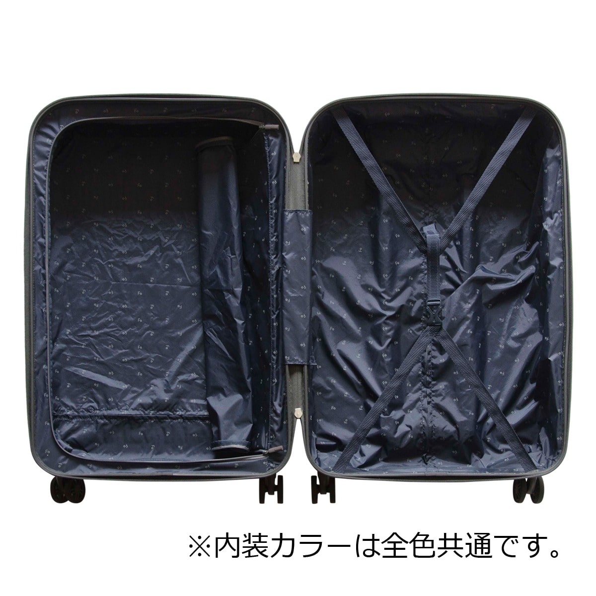 FREQUENTER フリクエンター スーツケース キャリーバッグ TSAロック 58L 65cm 2.7kg 超軽量シリーズ 1-512 アウラ 低ノイズ ダブルキャスター クリーム 【56】クリーム -