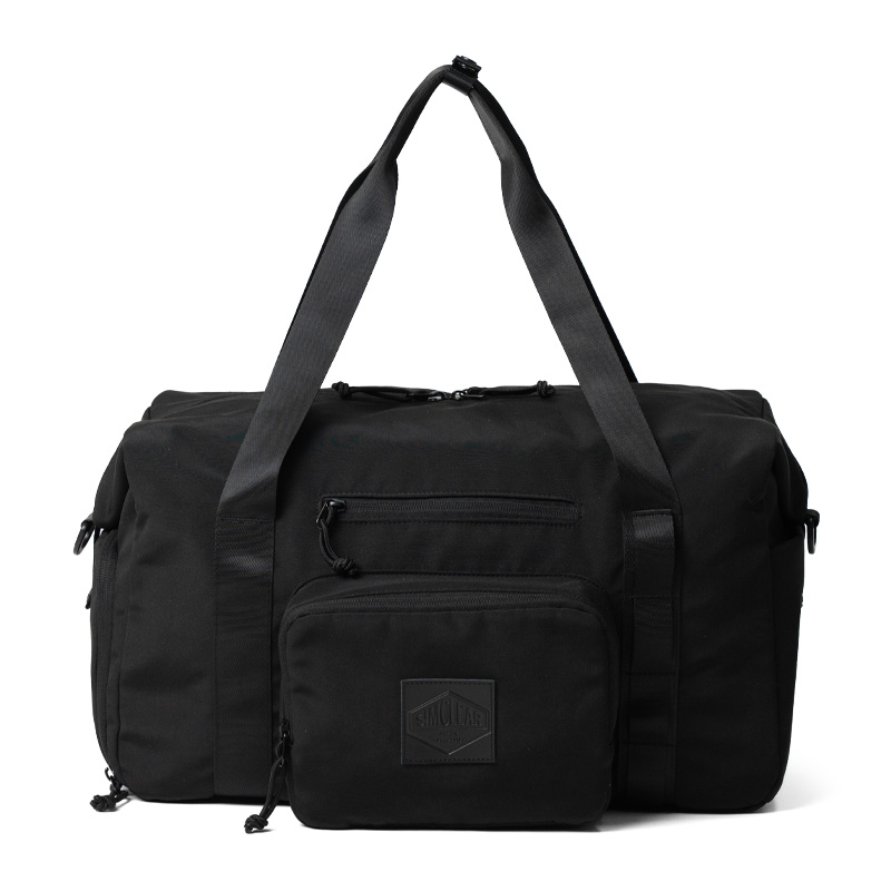 シムクリア ボストンバッグ ガーメントバッグ リュック 16インチPC 4WAY ツナグバッグ メンズ TSB11 TSUNAGU BAG  TRAVELLER PLUS(+) SIMCLEAR 撥水 リュックサック ショルダーバッグ ゴルフバッグ ビジネスバッグ 機内持ち込み キャリーオン バッグ 出張 旅行(- Black ...