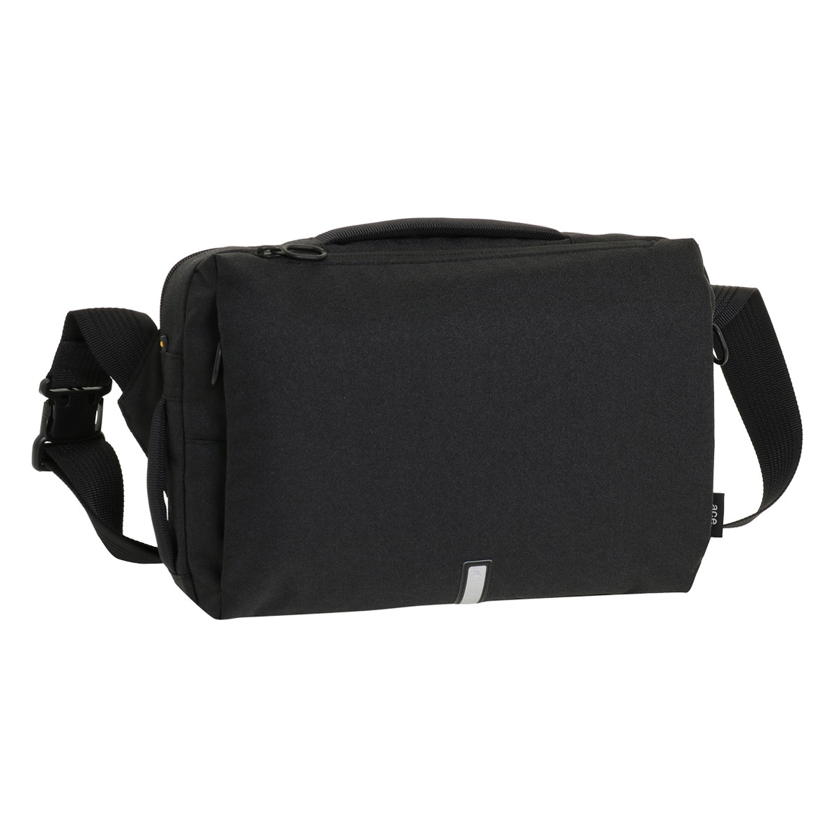 ace.GENE エースジーン ボディバッグ ハンスリーSD メンズ 62881 ショルダーバッグ 撥水 ミニマリスト ブラック